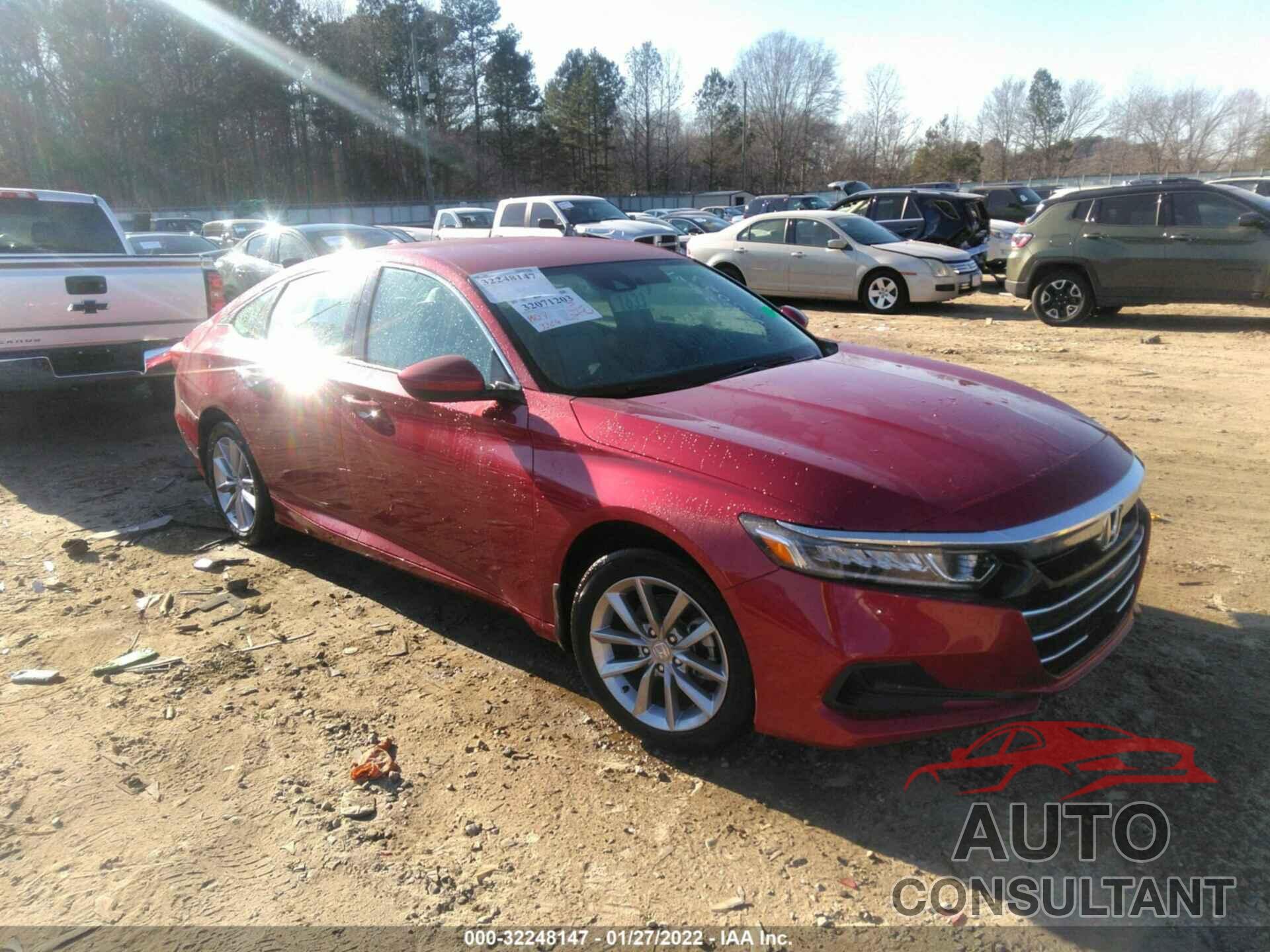 HONDA ACCORD SEDAN 2021 - 1HGCV1F14MA095023