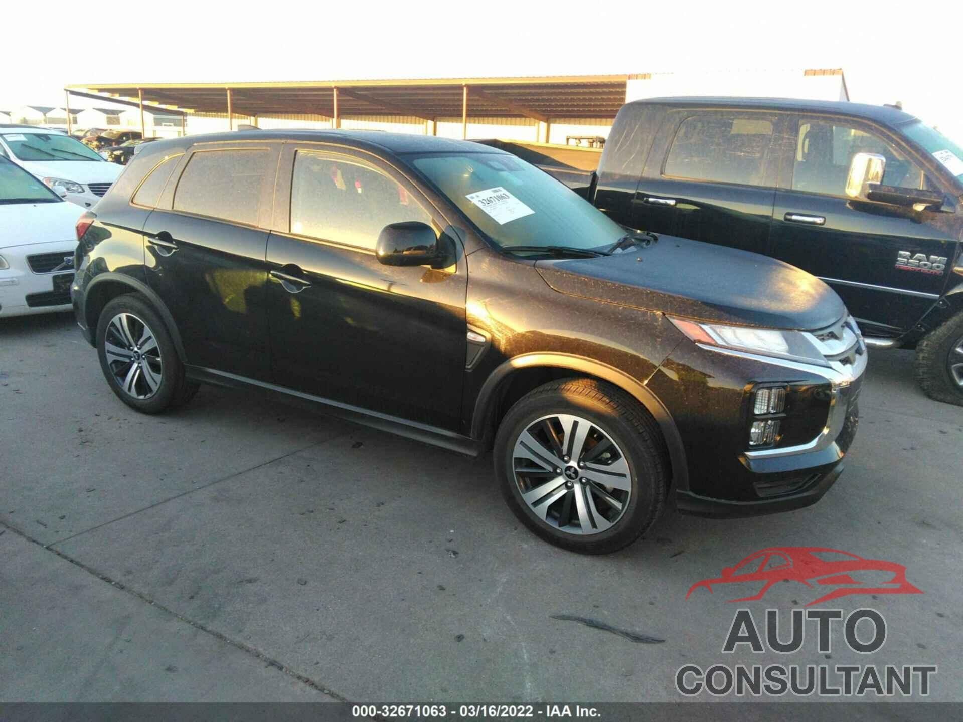 MITSUBISHI OUTLANDER SPORT 2021 - JA4APUAU4MU016378