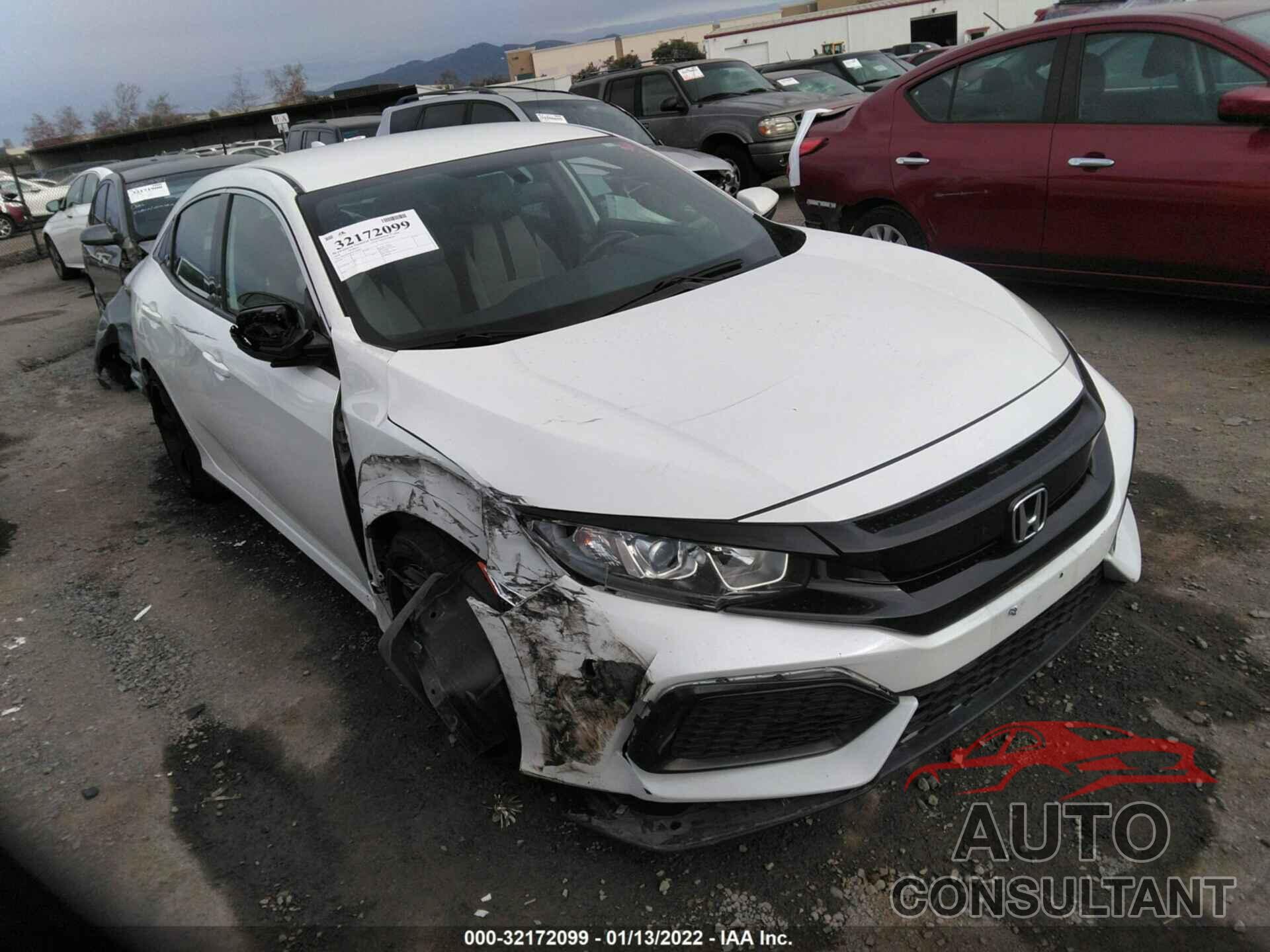 HONDA CIVIC HATCHBACK 2018 - SHHFK7H22JU424803