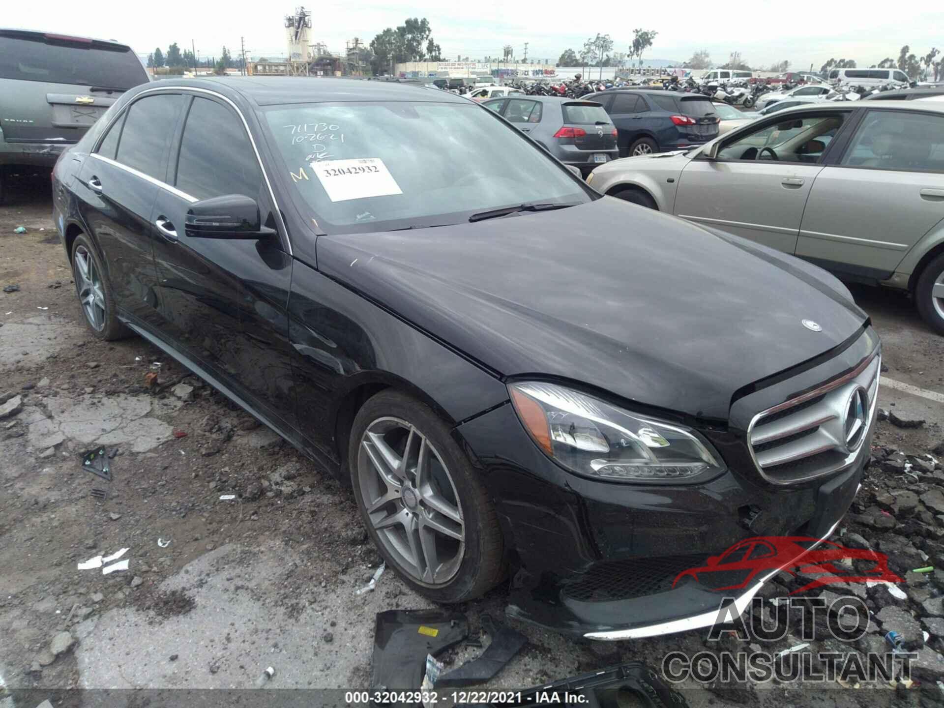 MERCEDES-BENZ E-CLASS 2016 - WDDHF5KB3GB221321
