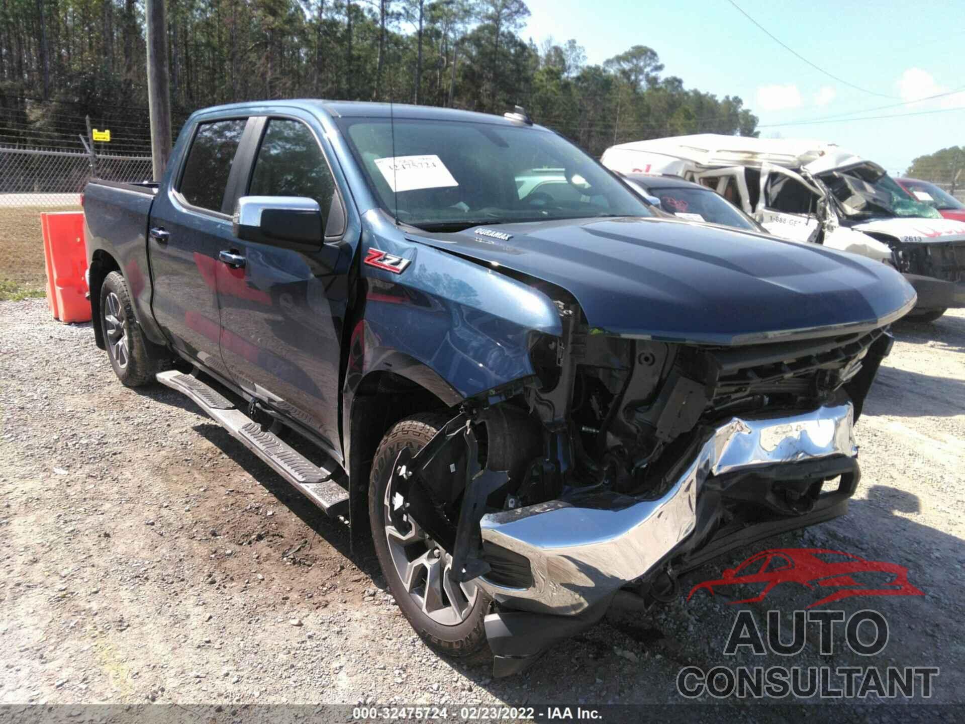 CHEVROLET SILVERADO 1500 2021 - 1GCUYDET2MZ123997