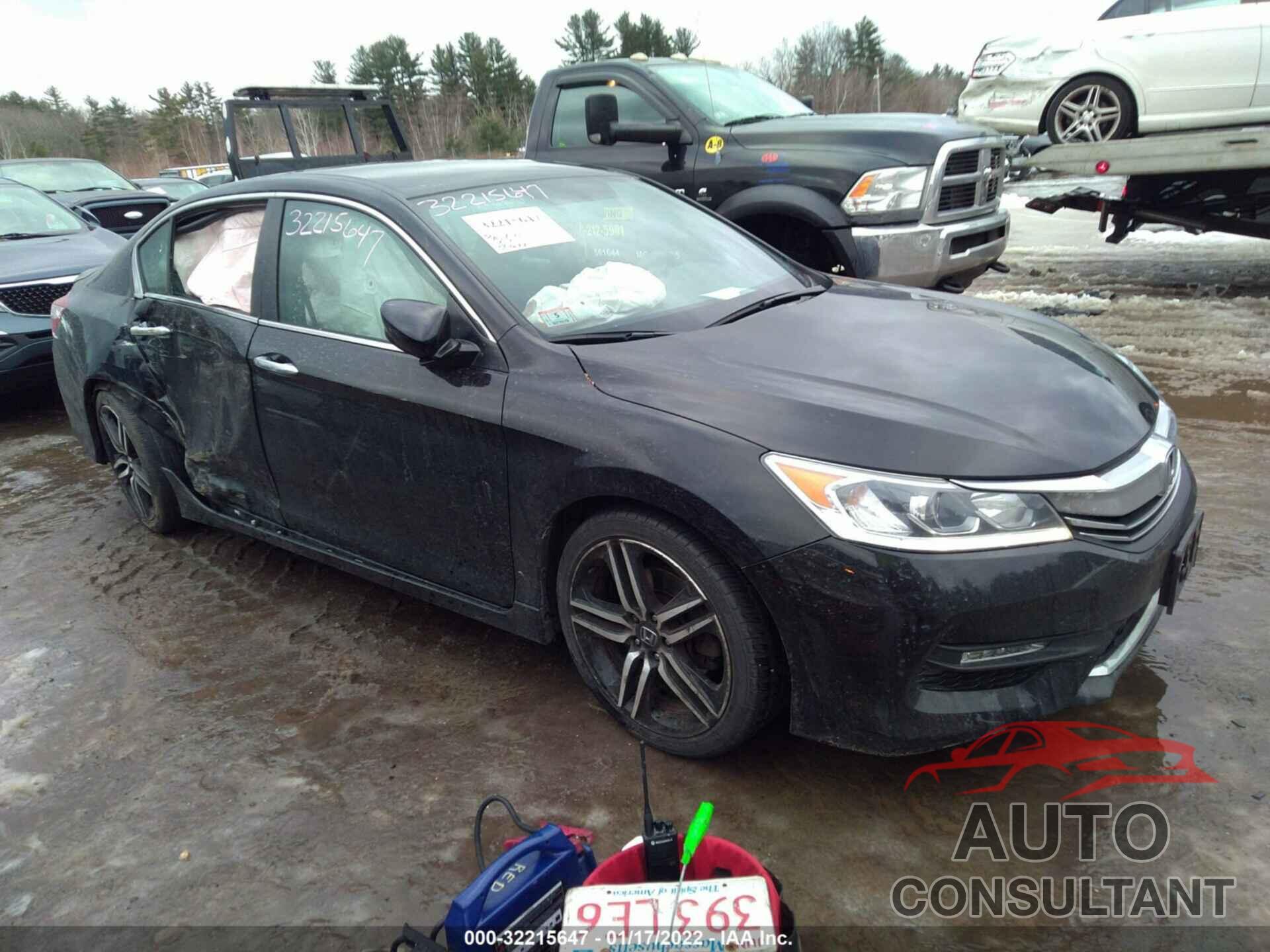 HONDA ACCORD SEDAN 2017 - 1HGCR2F52HA238702