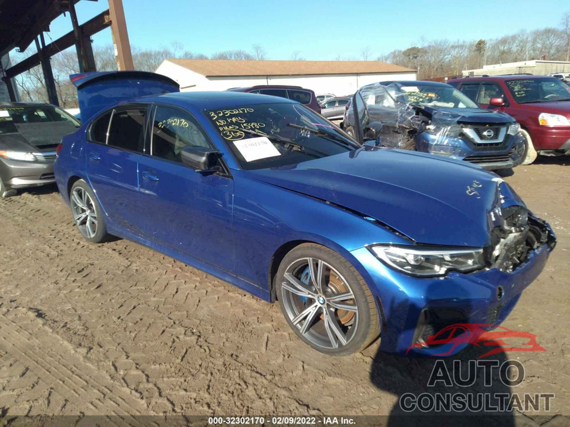 BMW 3 SERIES 2021 - WBA5U9C09MFL04762
