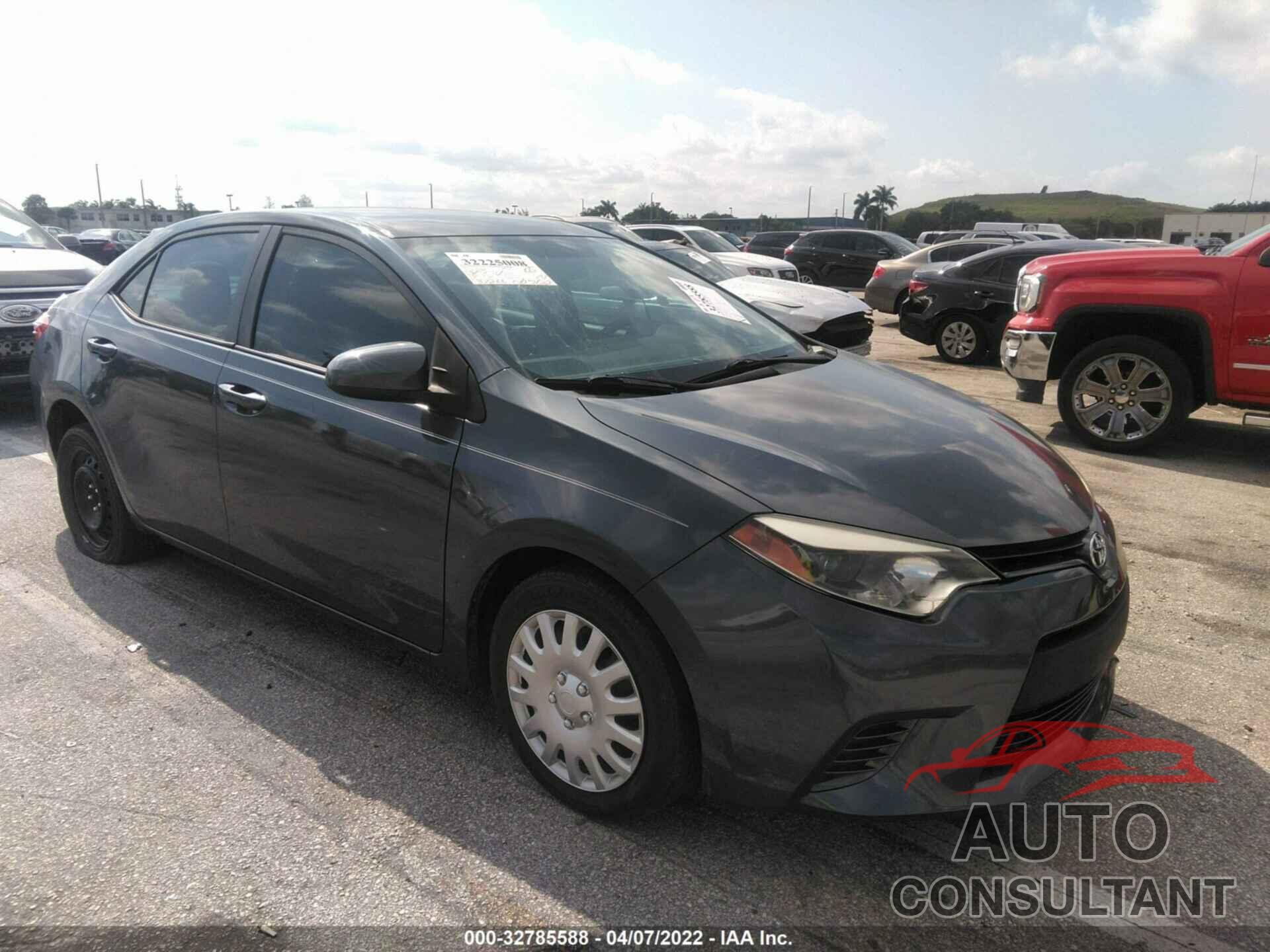 TOYOTA COROLLA 2016 - 5YFBURHE4GP401813