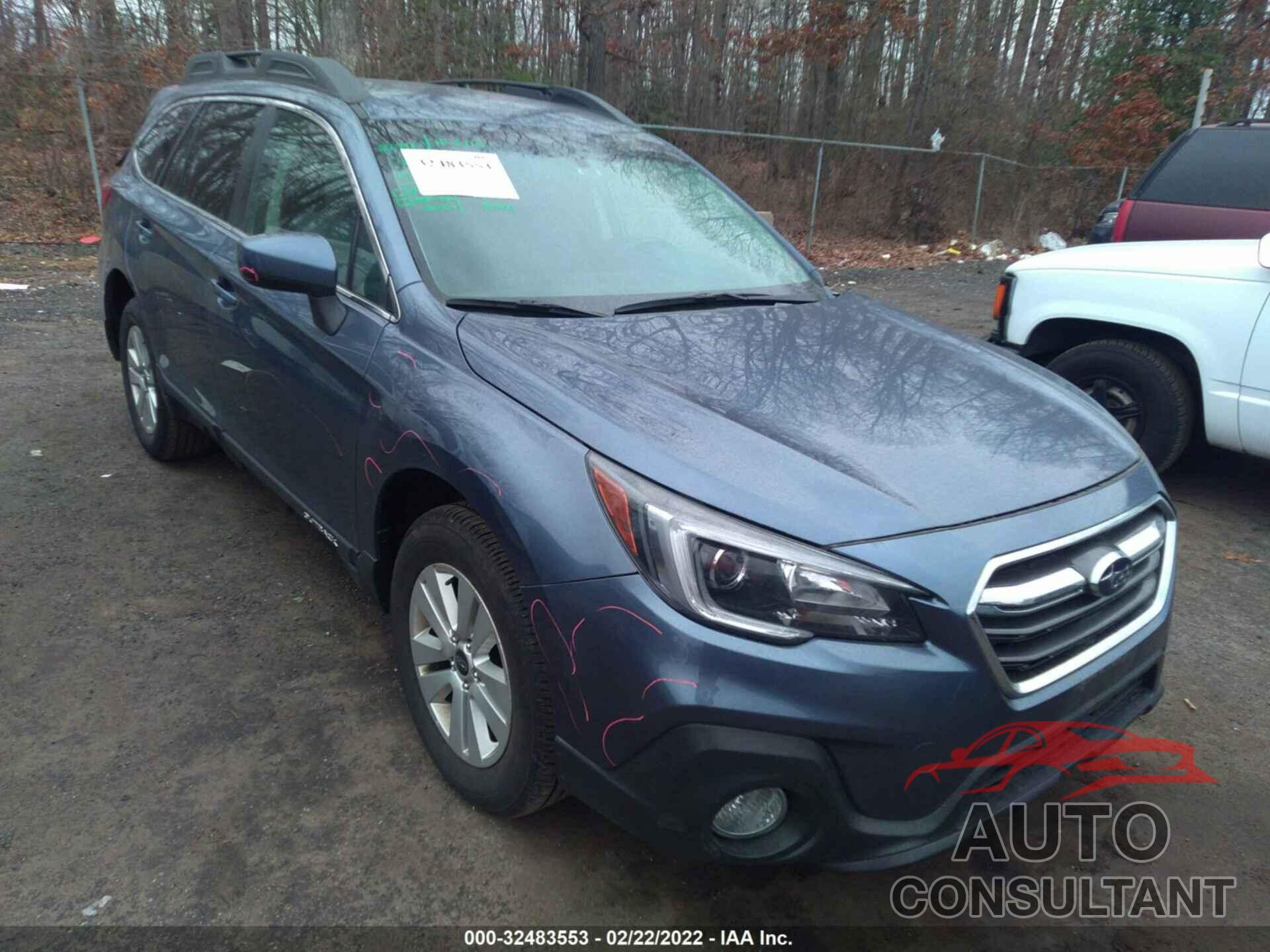 SUBARU OUTBACK 2018 - 4S4BSACC7J3265010