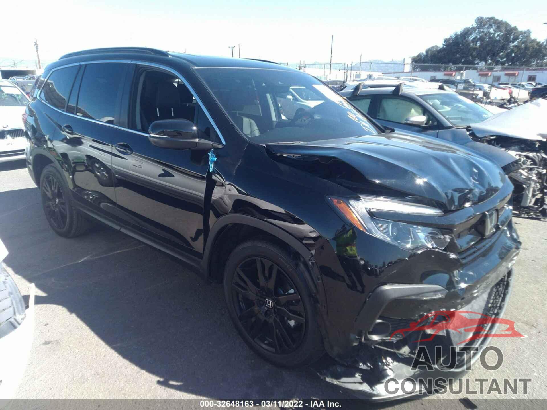 HONDA PILOT 2021 - 5FNYF5H21MB006272