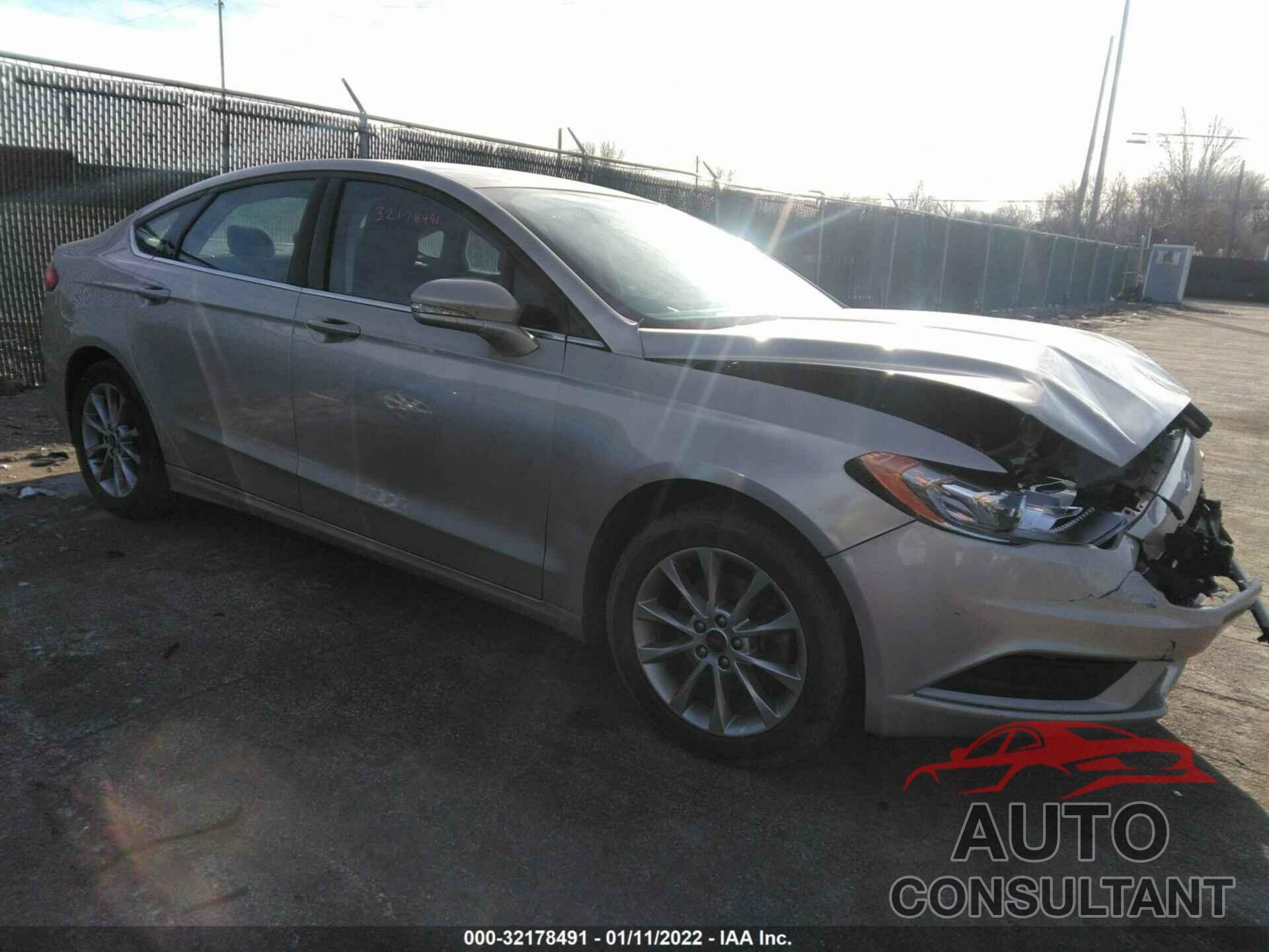 FORD FUSION 2017 - 3FA6P0H77HR220776