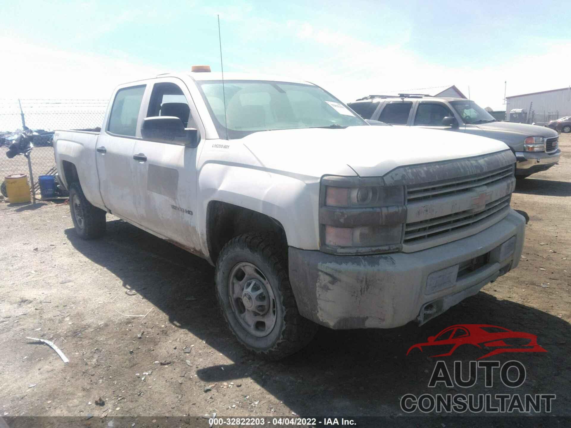 CHEVROLET SILVERADO 2500HD 2016 - 1GC1KUEG1GF245263