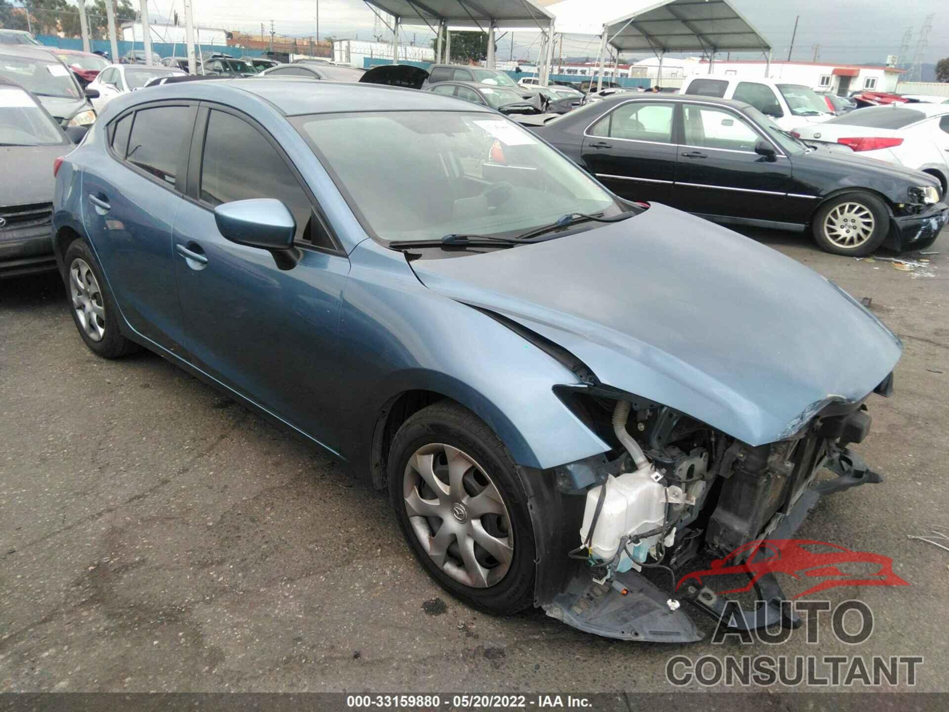 MAZDA MAZDA3 2016 - JM1BM1J75G1303813