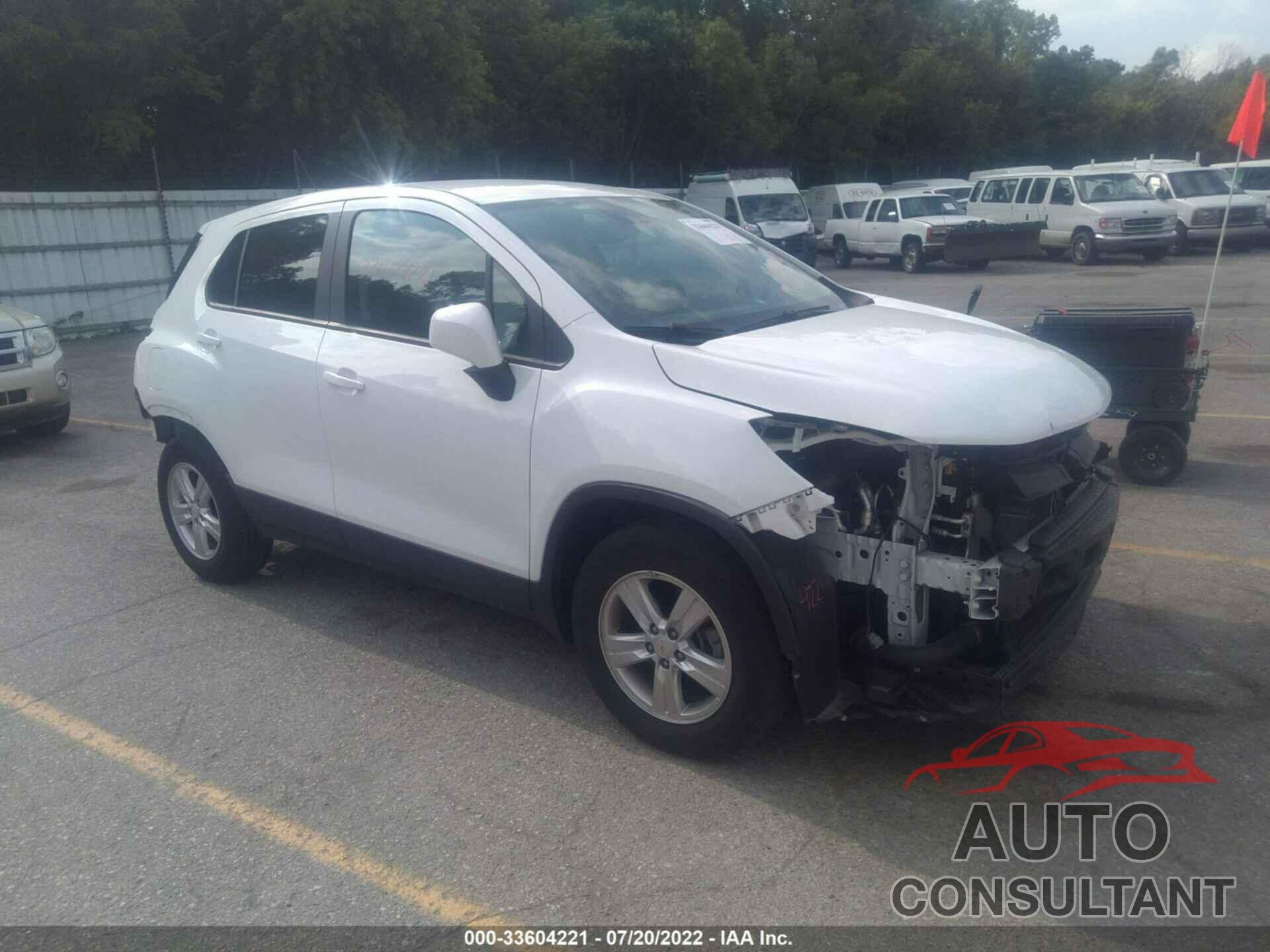 CHEVROLET TRAX 2020 - KL7CJKSB0LB314239