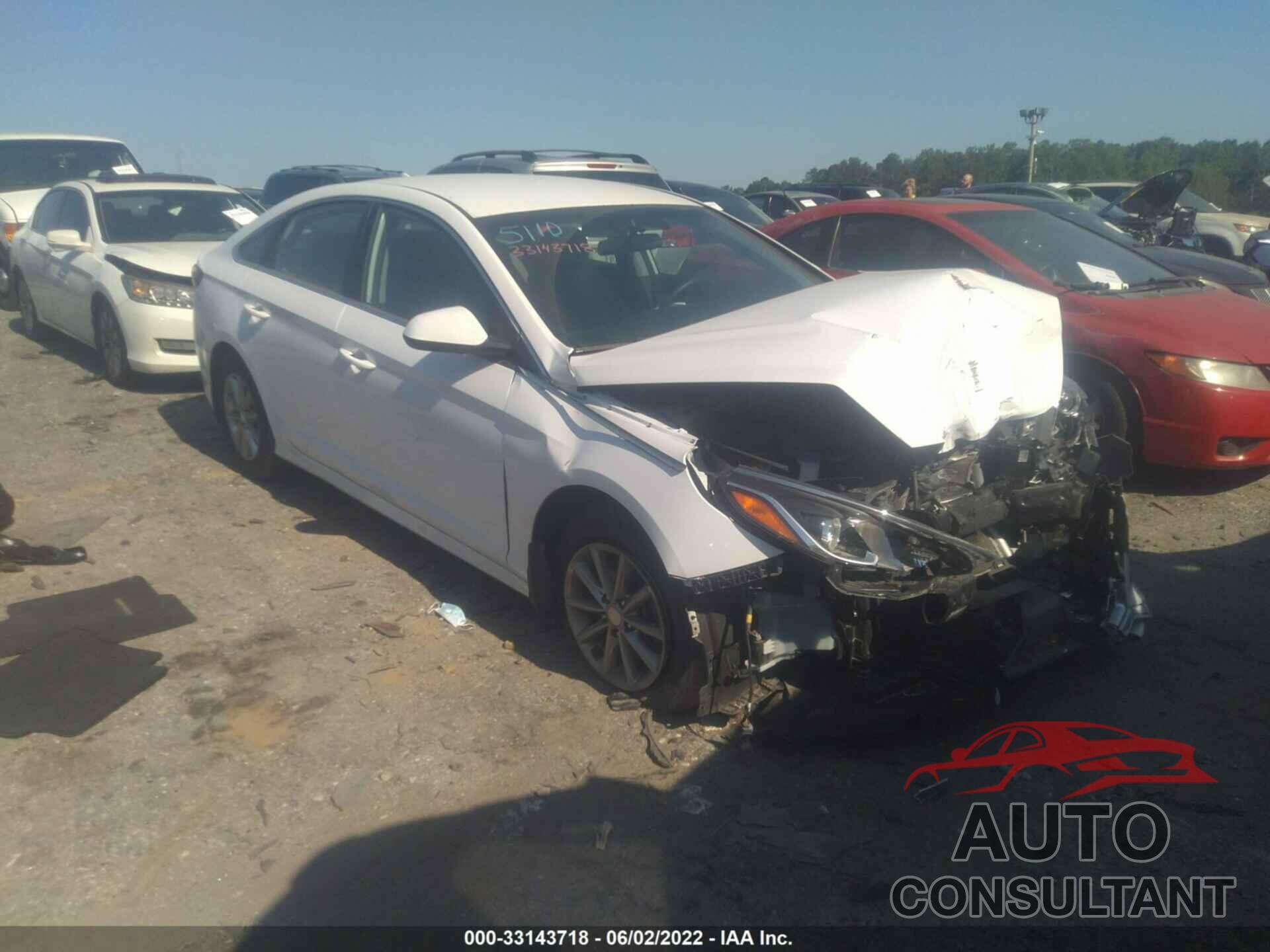 HYUNDAI SONATA 2018 - 5NPE24AF4JH705110