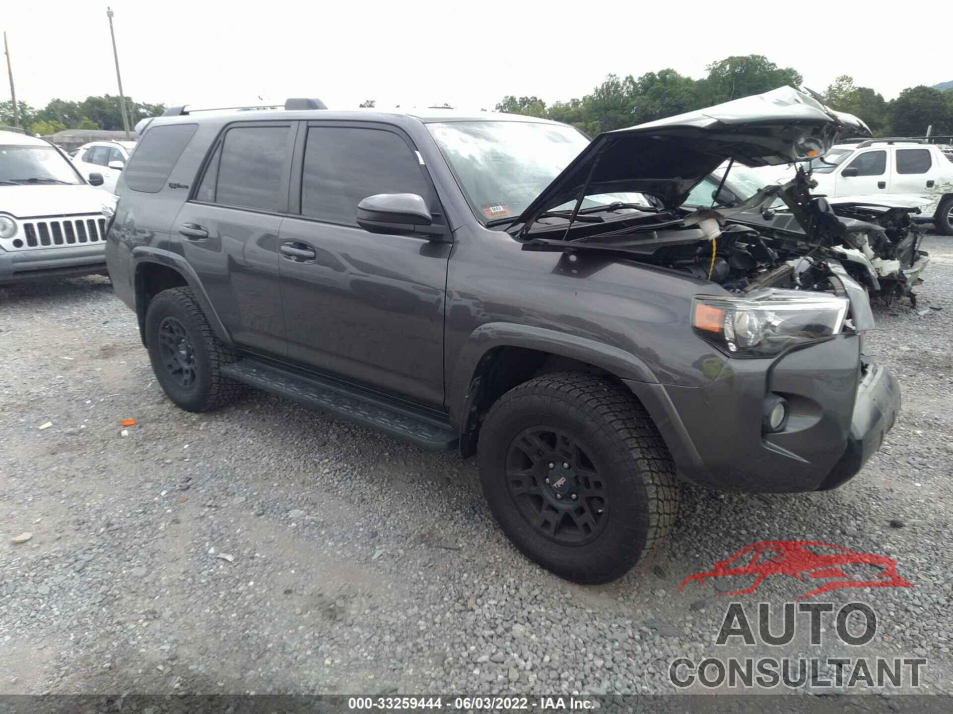 TOYOTA 4RUNNER 2016 - JTEBU5JR8G5363498