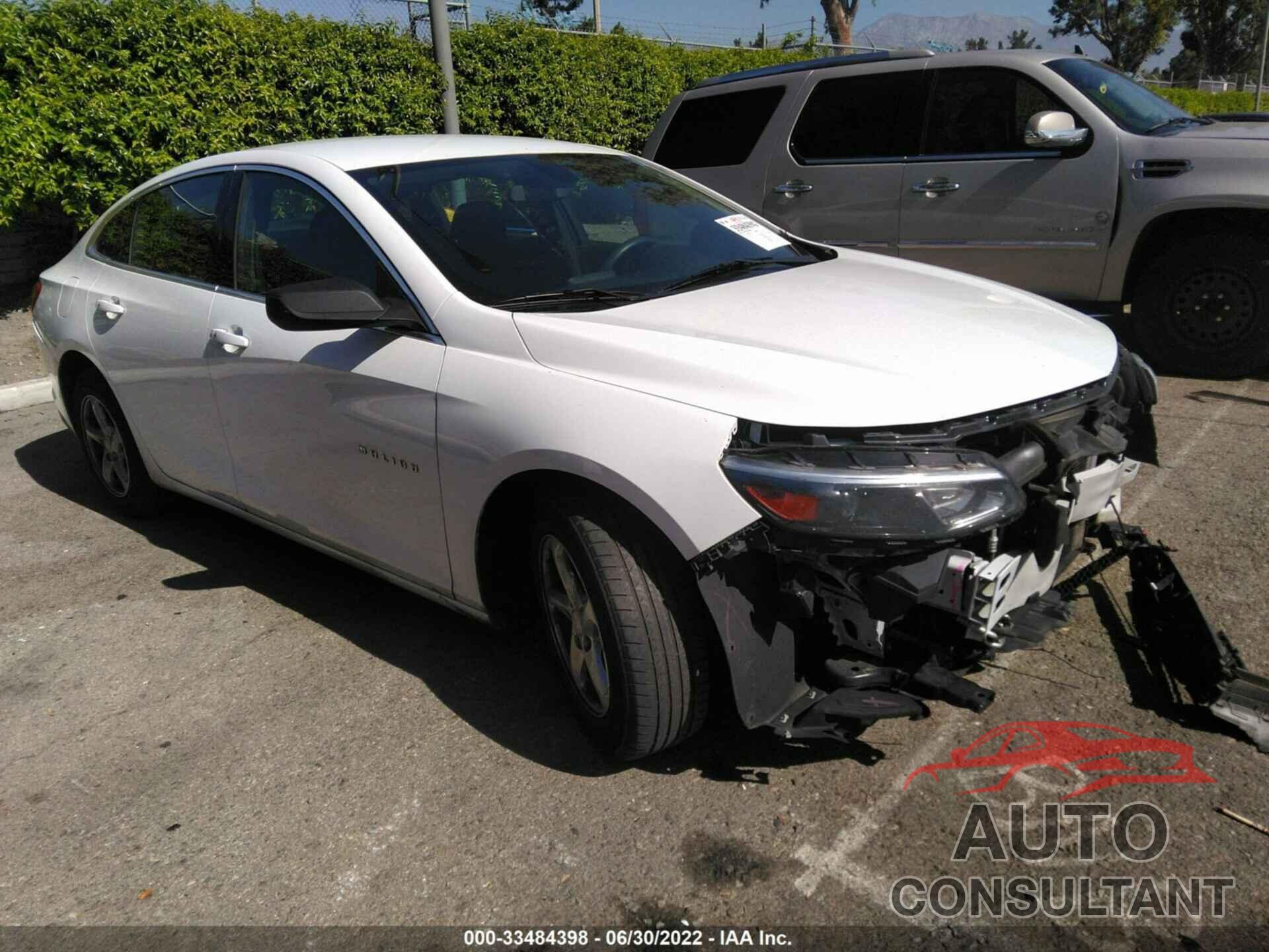 CHEVROLET MALIBU 2017 - 1G1ZB5ST1HF191483