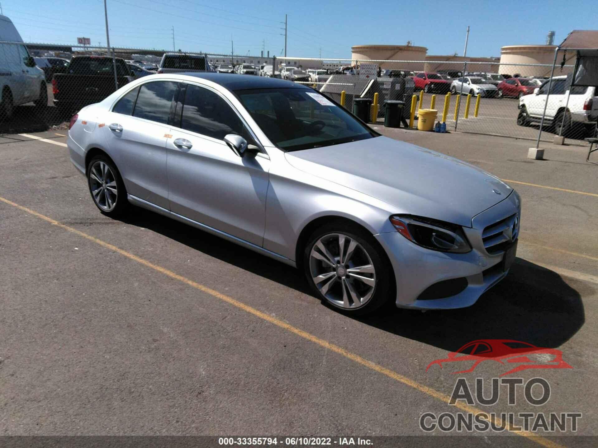 MERCEDES-BENZ C-CLASS 2017 - 55SWF4JB8HU207554