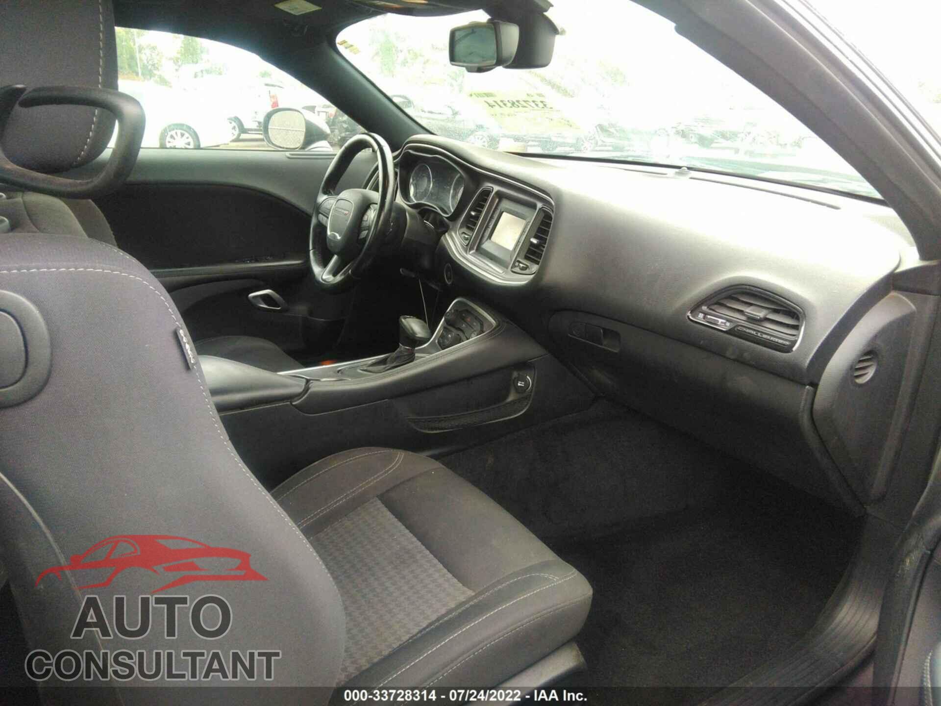 DODGE CHALLENGER 2016 - 2C3CDZAG8GH338760