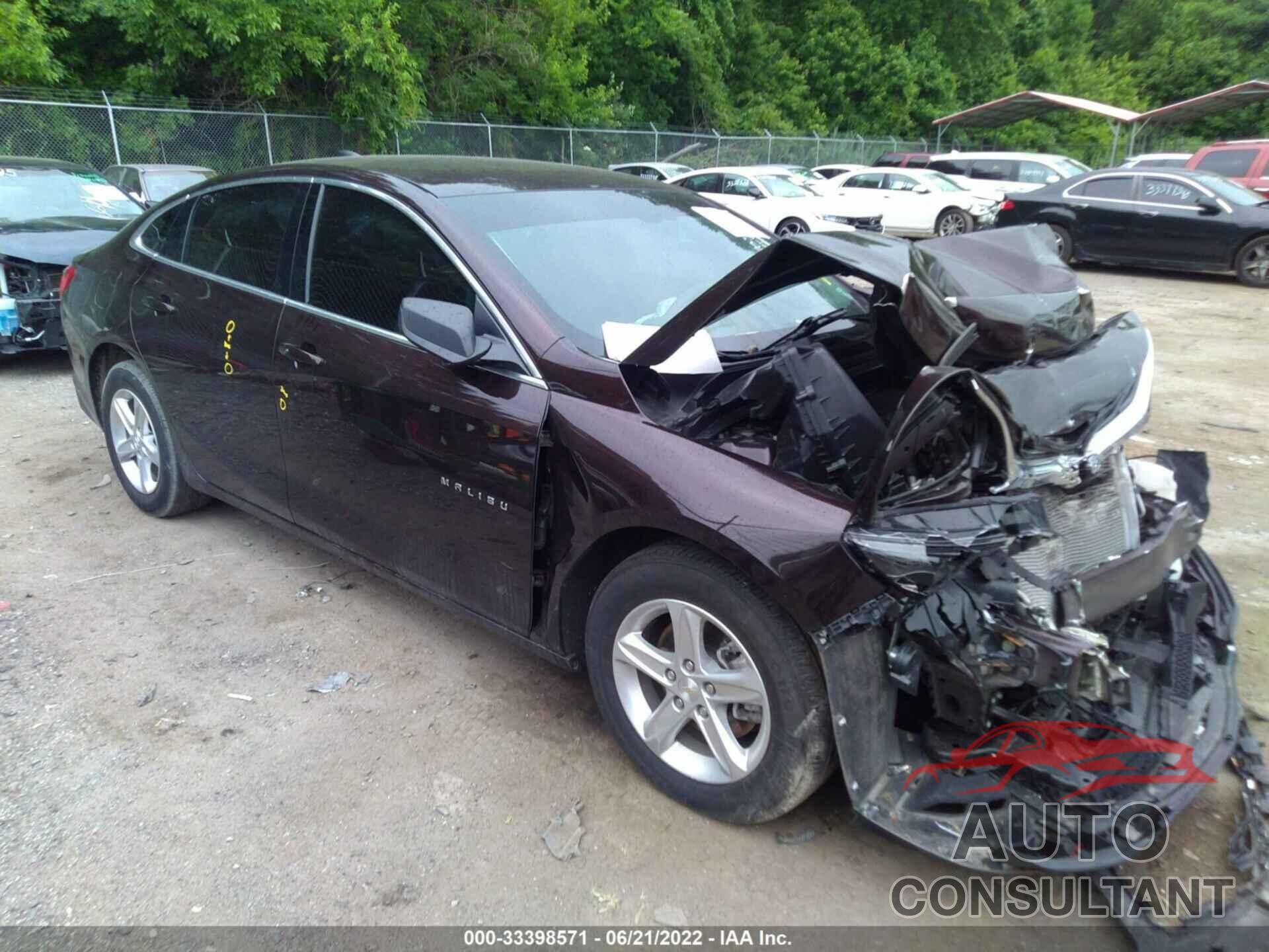 CHEVROLET MALIBU 2020 - 1G1ZB5ST2LF126733