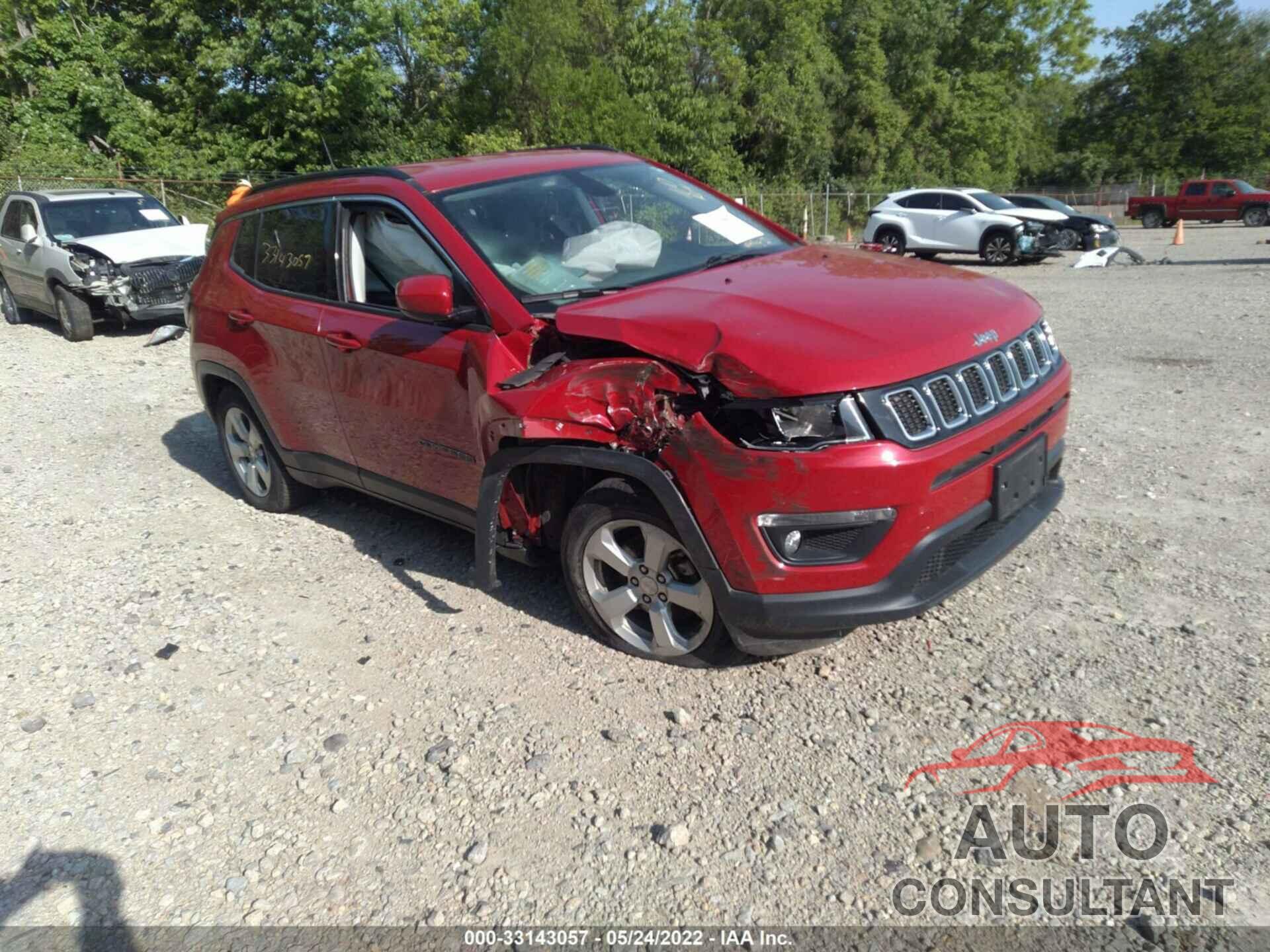 JEEP COMPASS 2017 - 3C4NJCBB8HT642807
