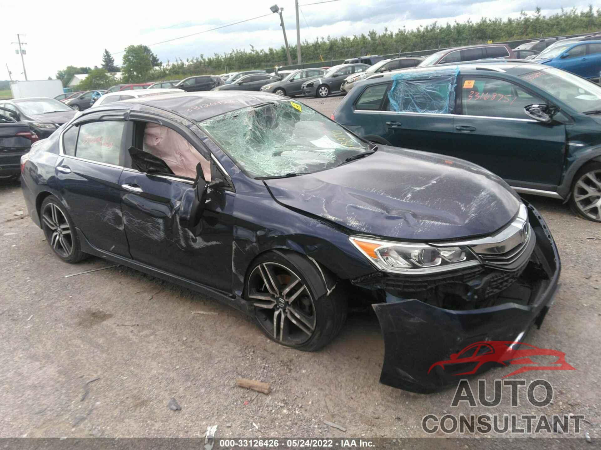 HONDA ACCORD SEDAN 2017 - 1HGCR2F50HA258270