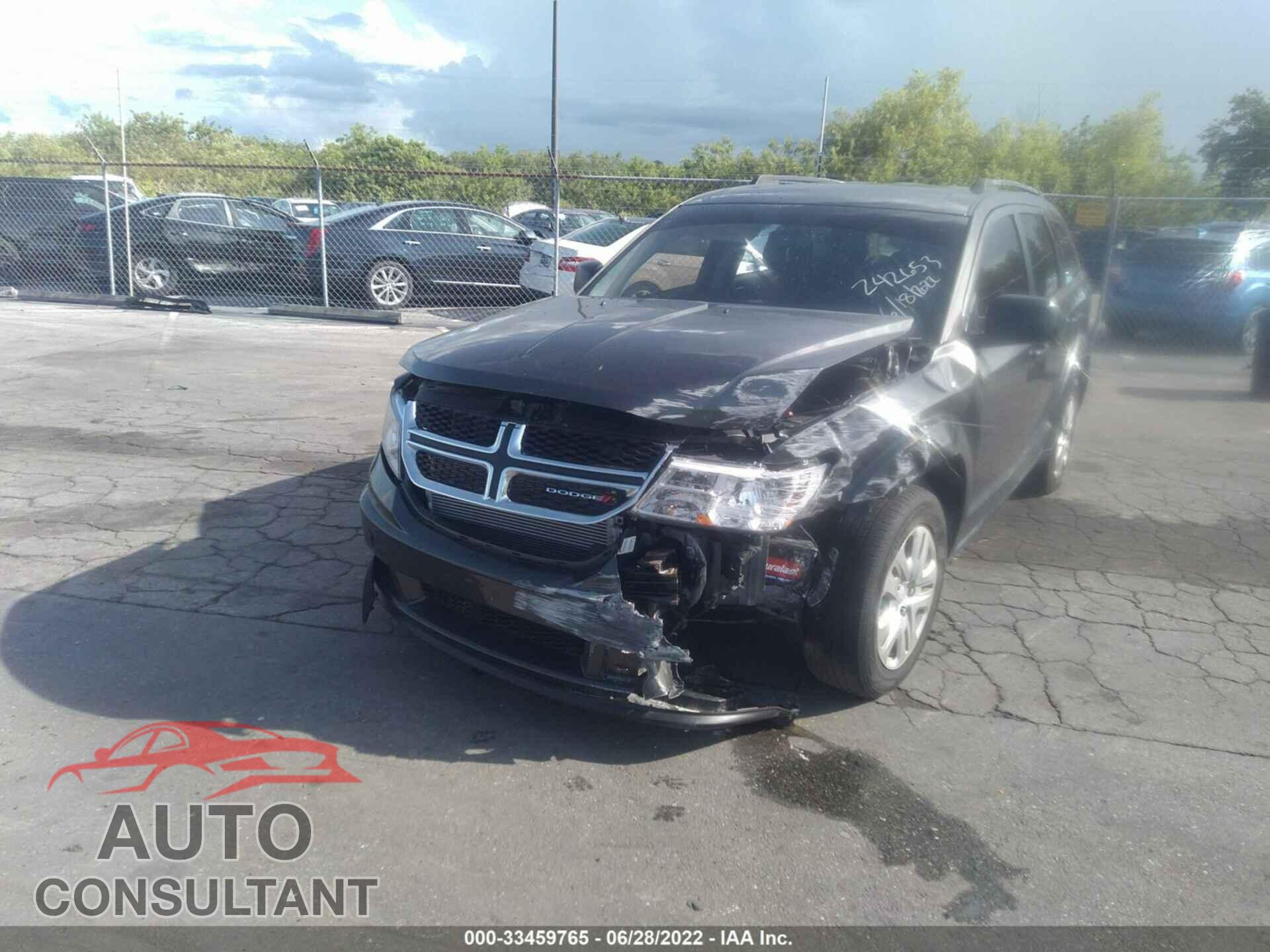 DODGE JOURNEY 2017 - 3C4PDCAB5HT558557
