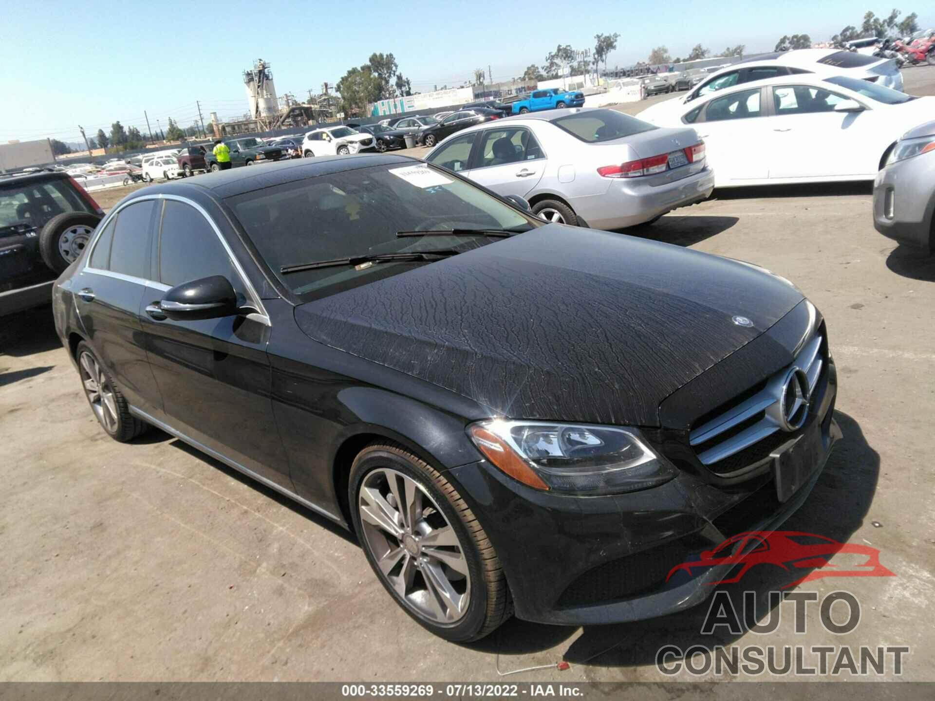 MERCEDES-BENZ C-CLASS 2016 - 55SWF4JB5GU125618
