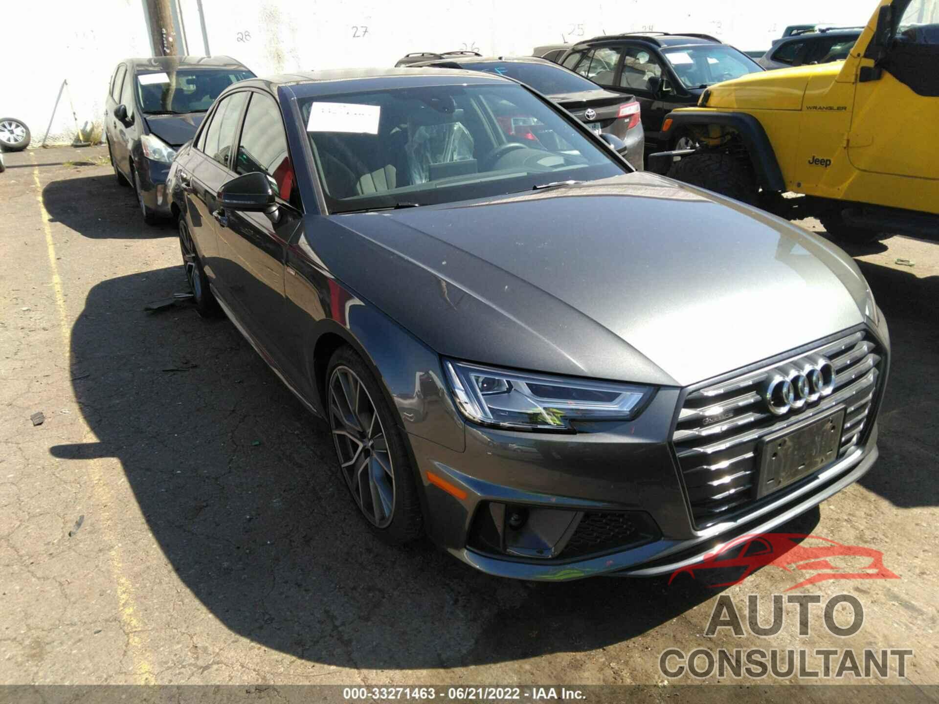 AUDI A4 2019 - WAUFNAF48KA011334