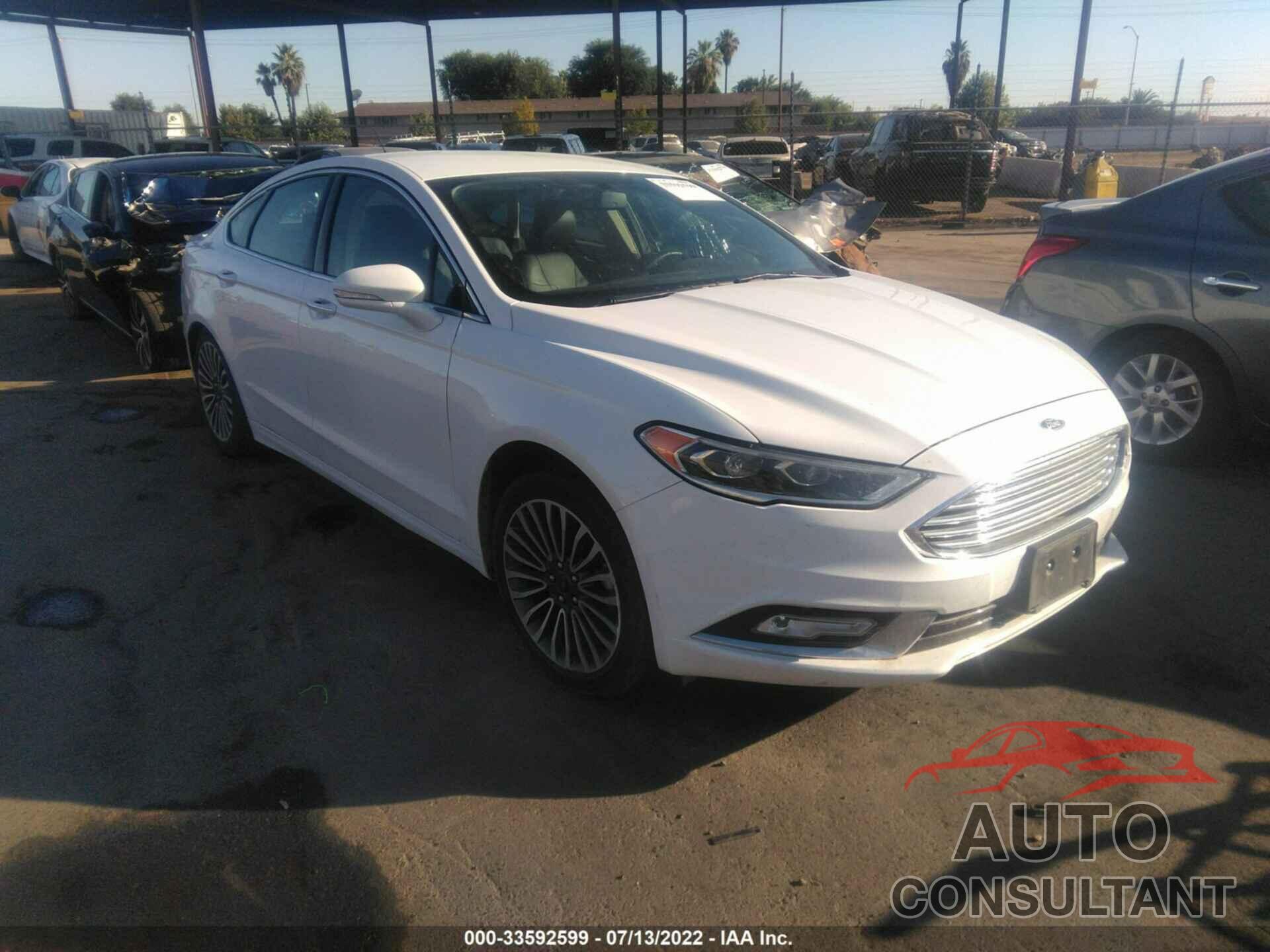 FORD FUSION 2017 - 3FA6P0K96HR158975