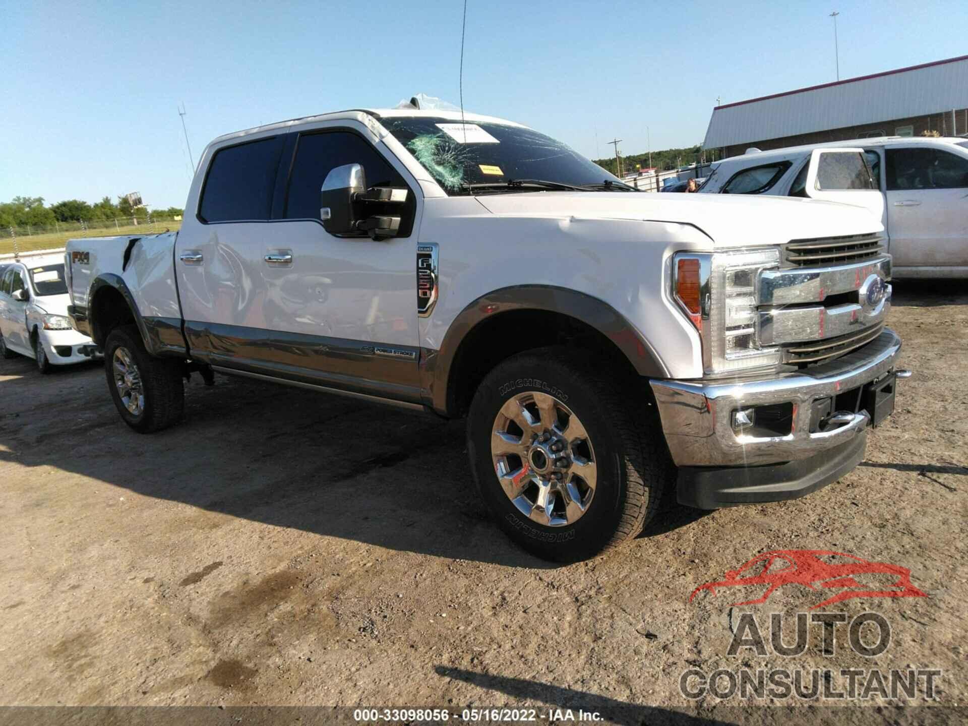 FORD SUPER DUTY F-250 SRW 2019 - 1FT7W2BT0KEE11209