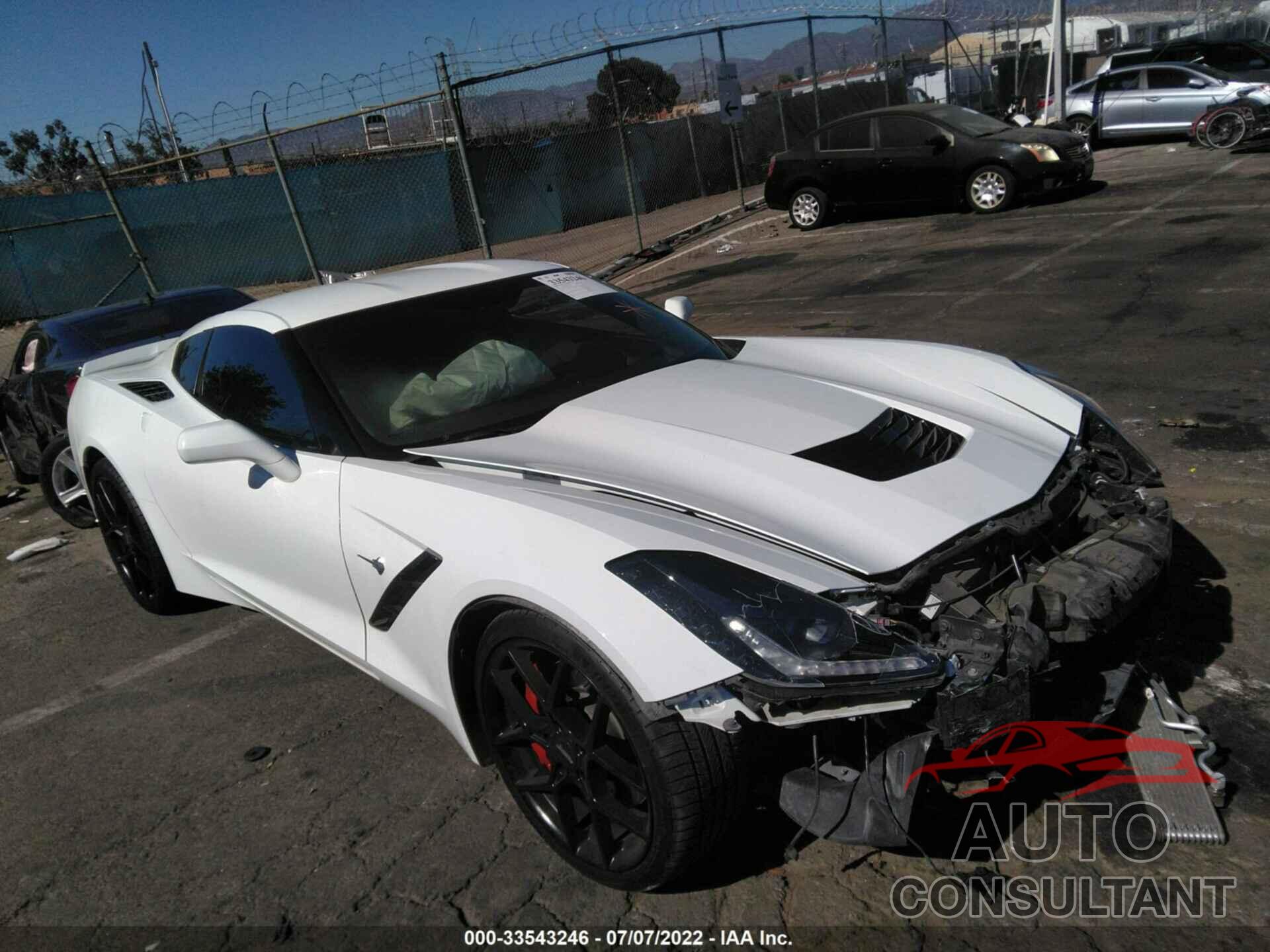 CHEVROLET CORVETTE 2017 - 1G1YM2D77H5118158