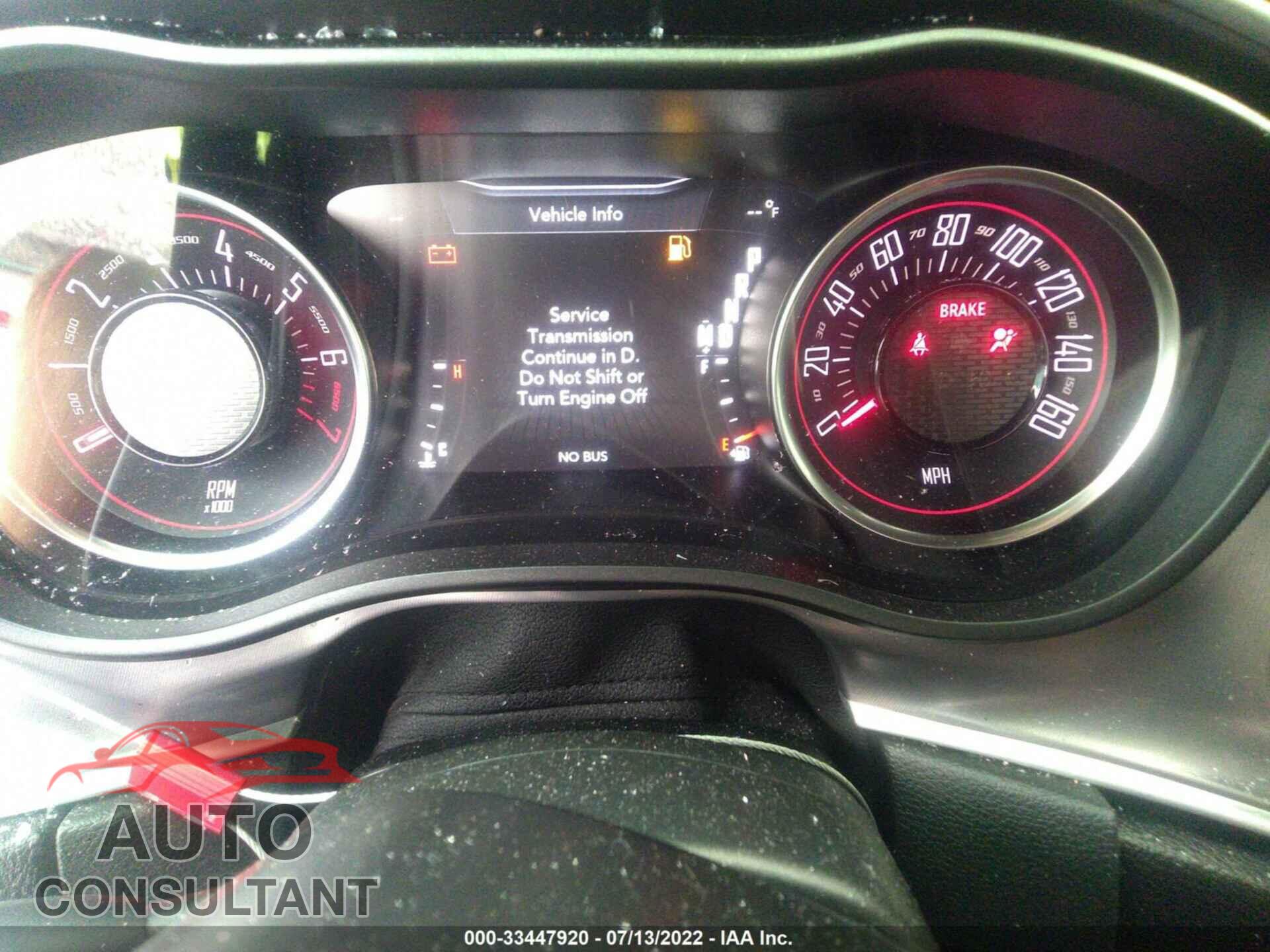DODGE CHALLENGER 2019 - 2C3CDZAG9KH596536