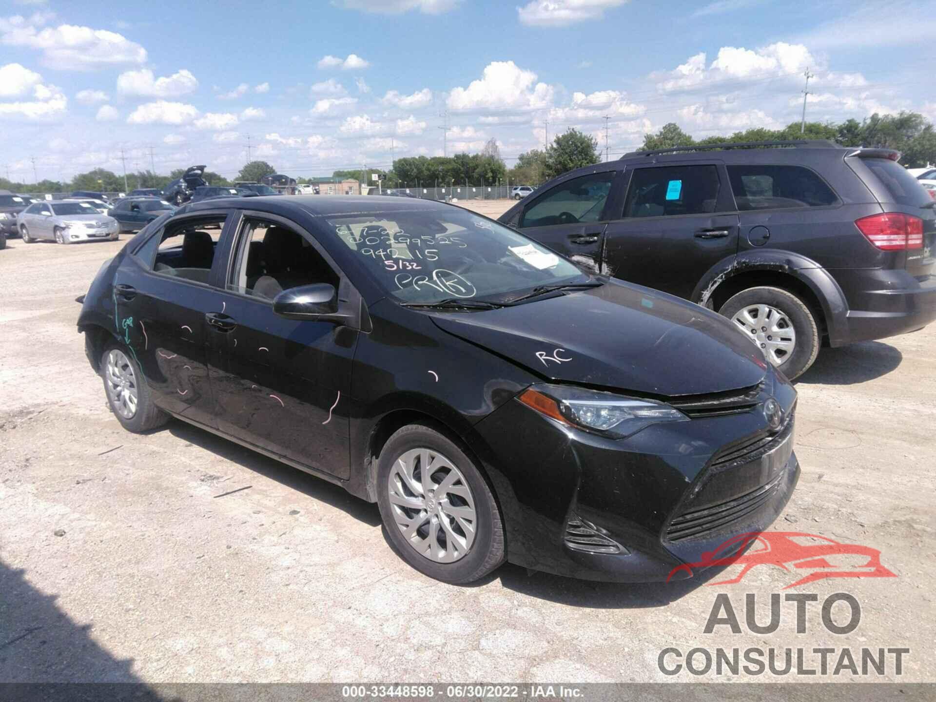 TOYOTA COROLLA 2019 - 5YFBURHE7KP942119