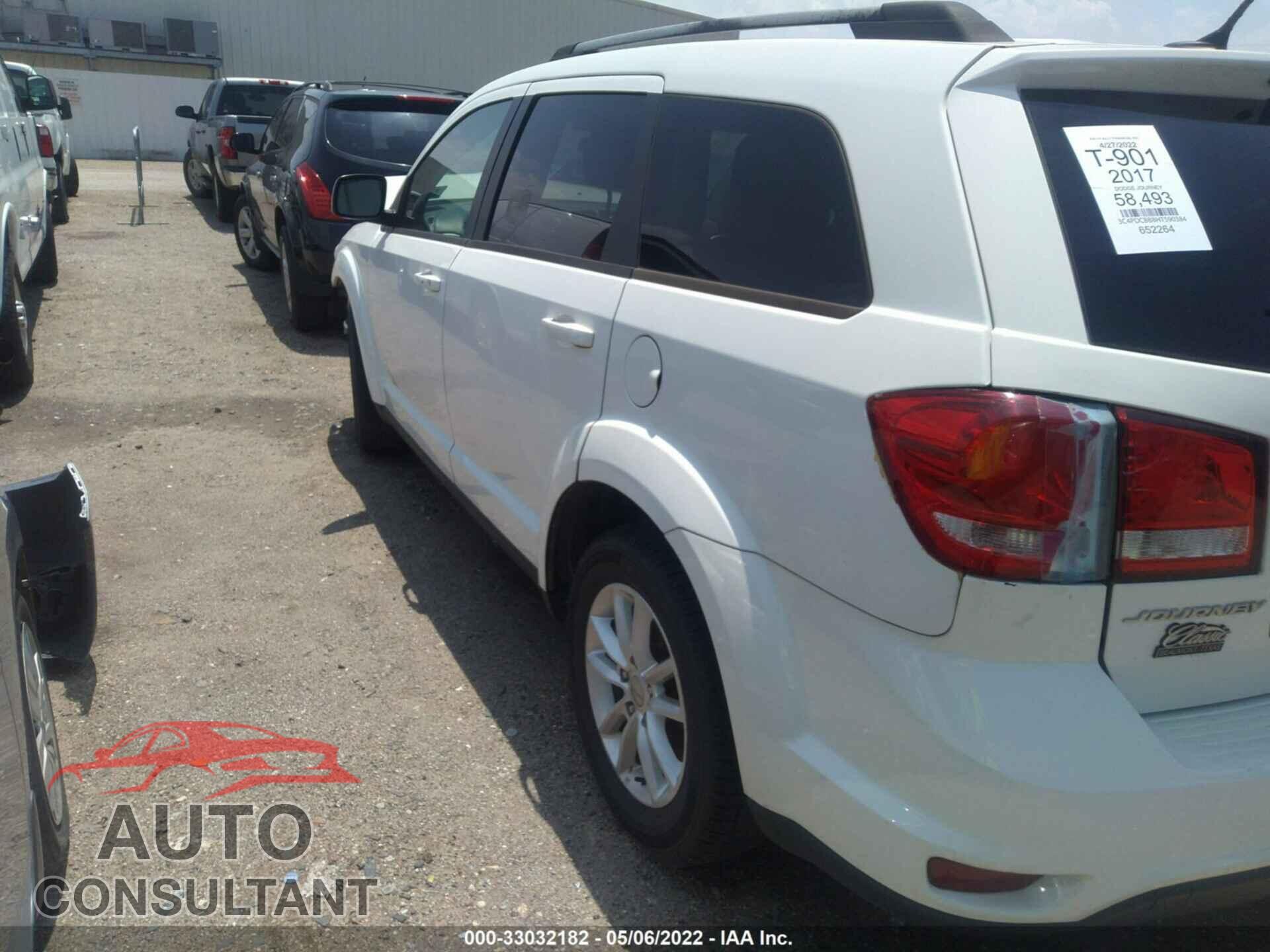 DODGE JOURNEY 2017 - 3C4PDCBB8HT590384