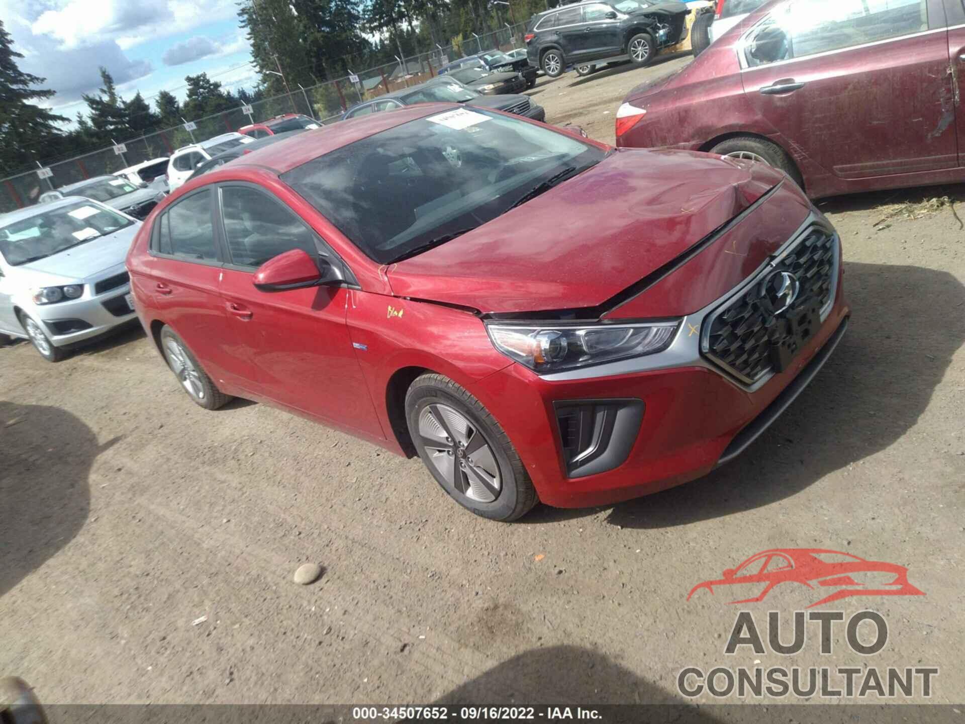 HYUNDAI IONIQ HYBRID 2020 - KMHC65LC7LU241464