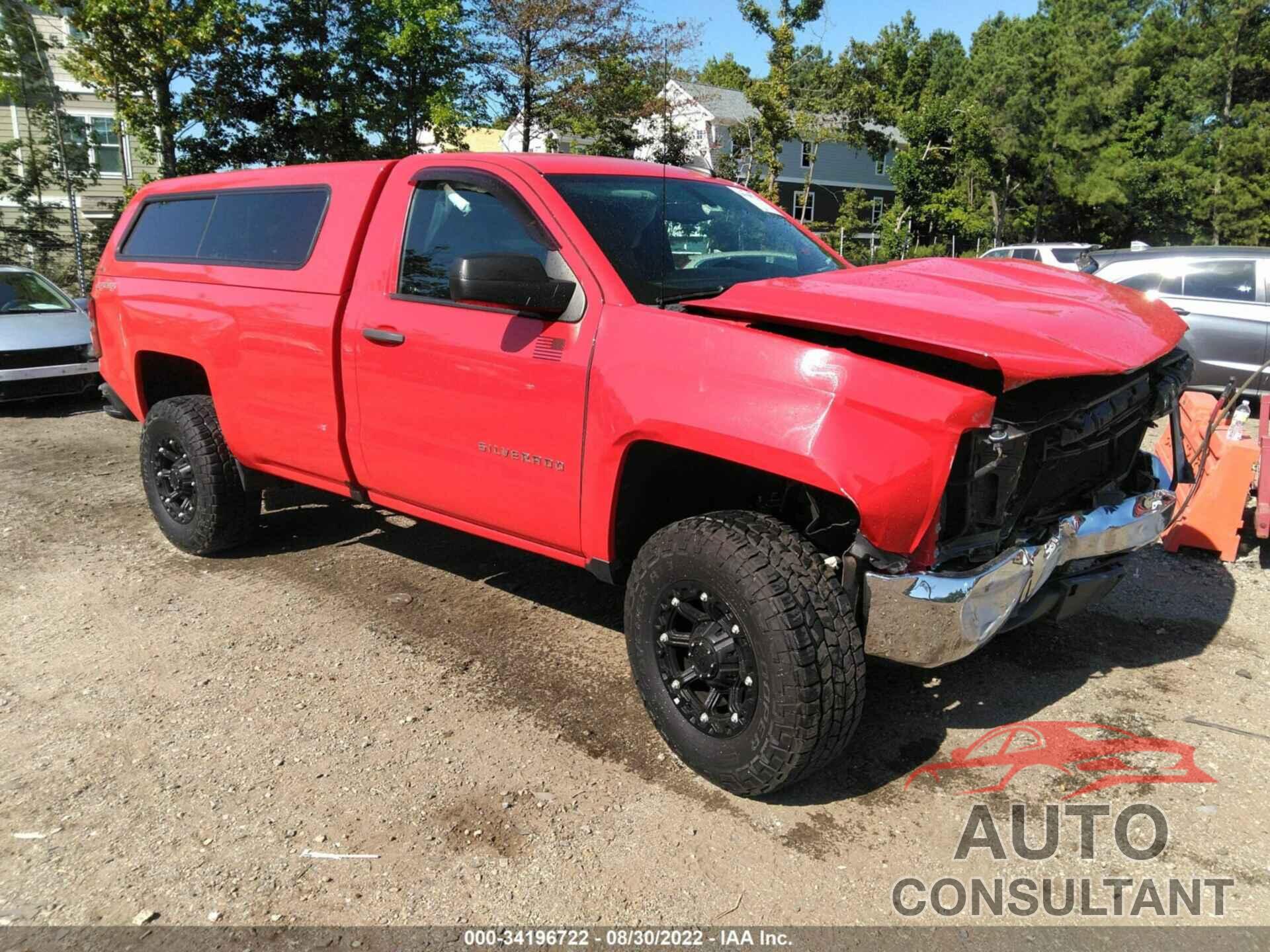 CHEVROLET SILVERADO 1500 2016 - 1GCNKNEC1GZ403474