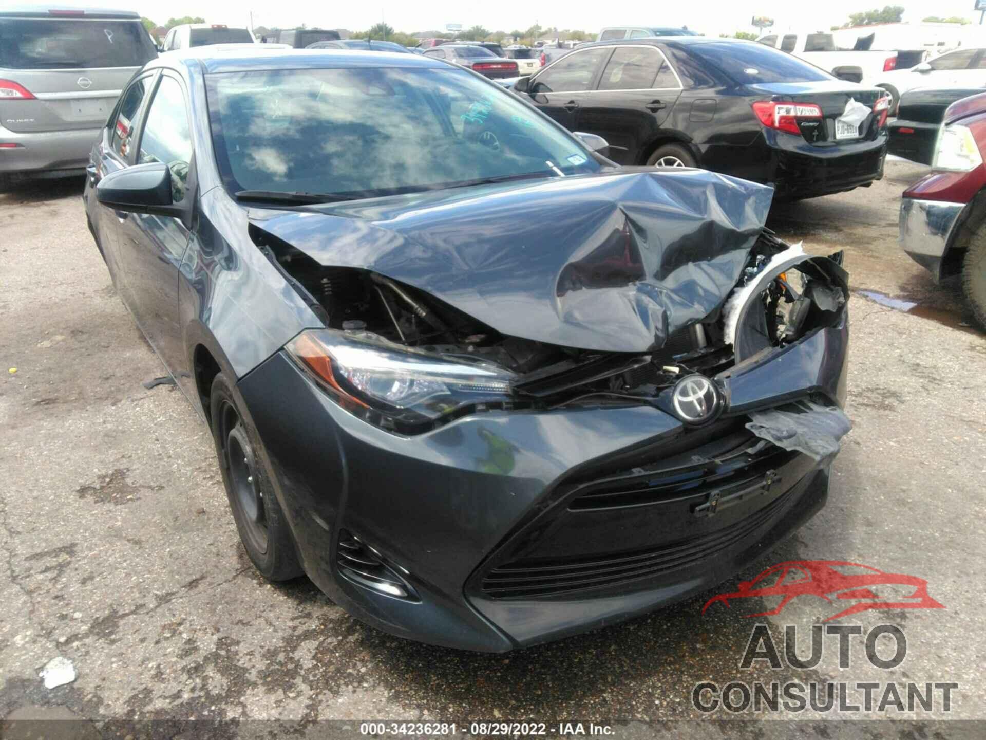 TOYOTA COROLLA 2017 - 2T1BURHE5HC815510