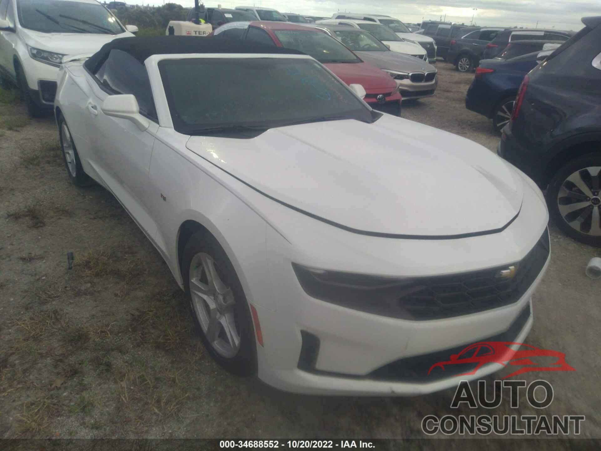 CHEVROLET CAMARO 2019 - 1G1FB3DS3K0132778