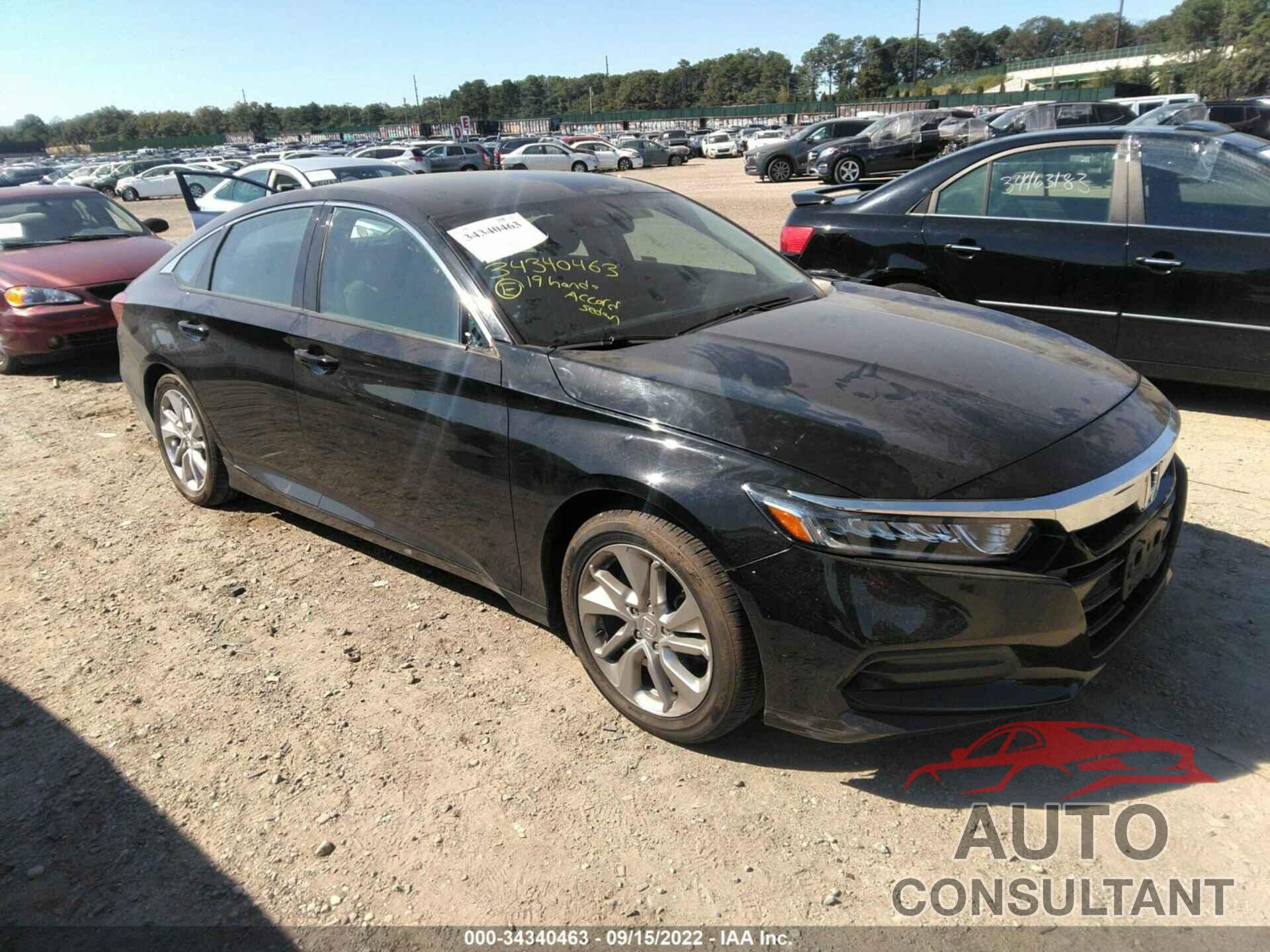 HONDA ACCORD SEDAN 2019 - 1HGCV1F19KA075928