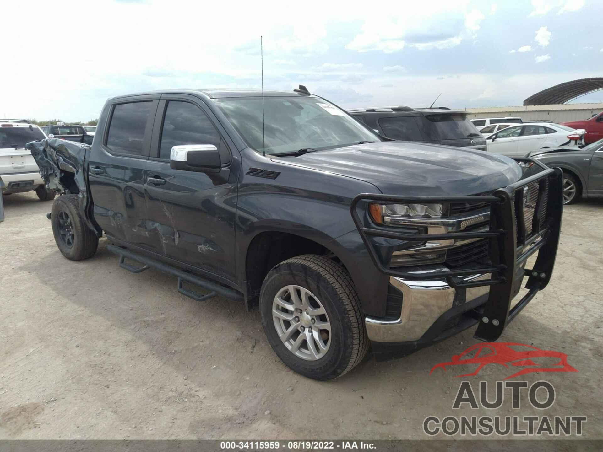 CHEVROLET SILVERADO 1500 2019 - 3GCUYDED5KG179003