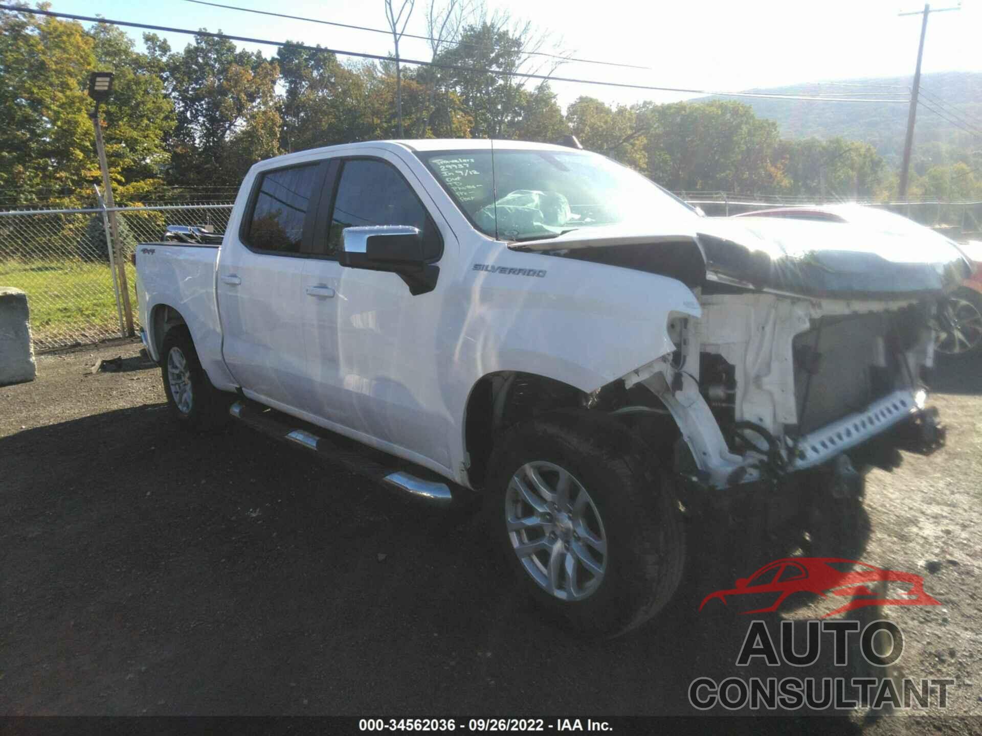 CHEVROLET SILVERADO 1500 2019 - 1GCUYDED9KZ135070