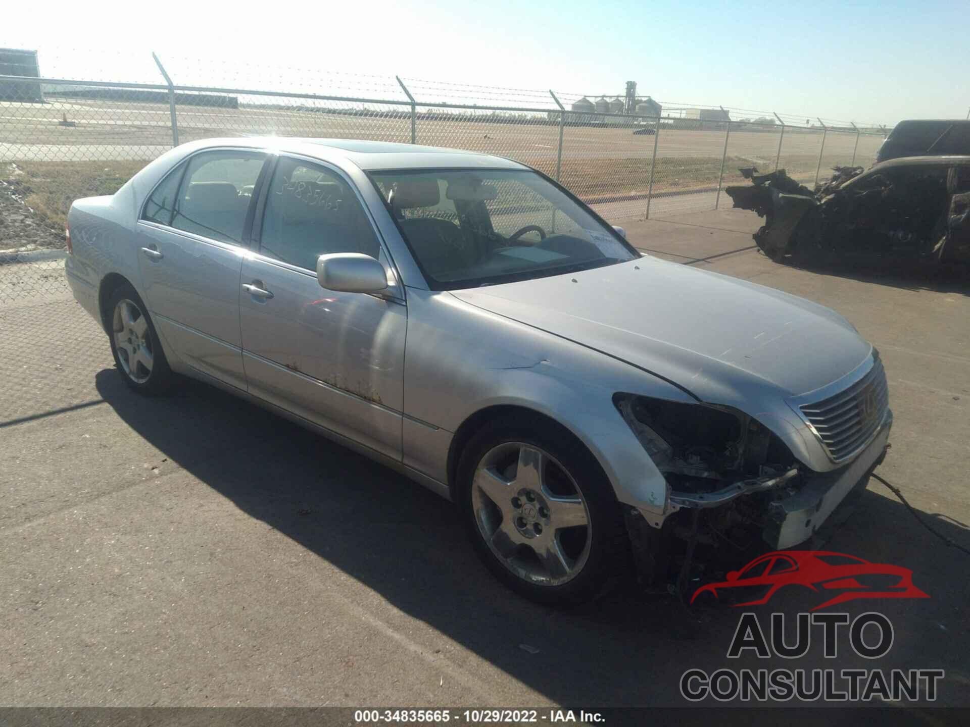 LEXUS LS 430 2005 - JTHBN36F950177045