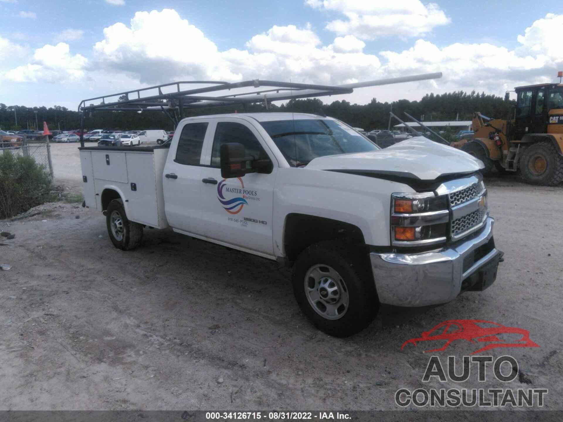 CHEVROLET SILVERADO 2500HD 2019 - 2GB2CREG6K1219986