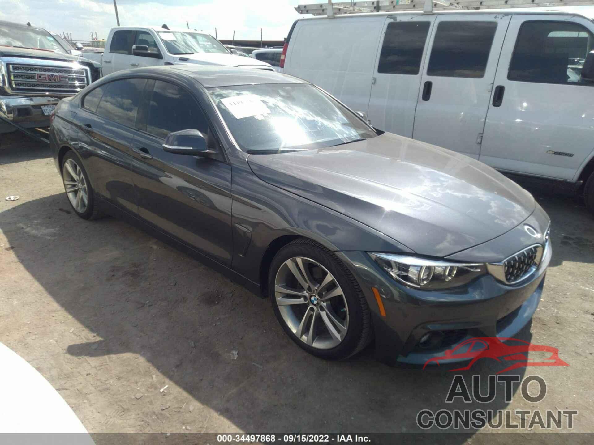 BMW 4 SERIES 2019 - WBA4J1C59KBM14703