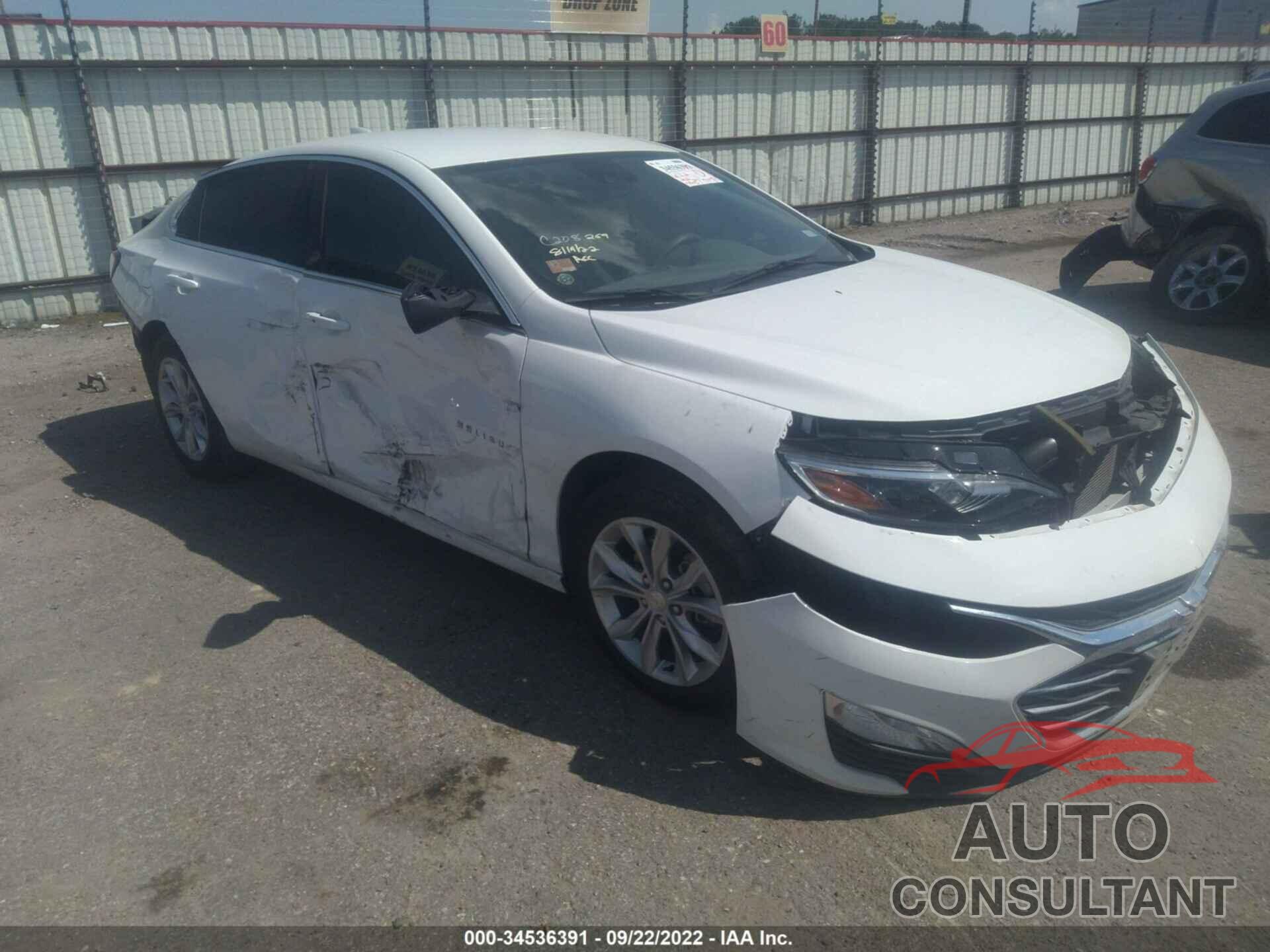 CHEVROLET MALIBU 2022 - 1G1ZD5ST4NF106769