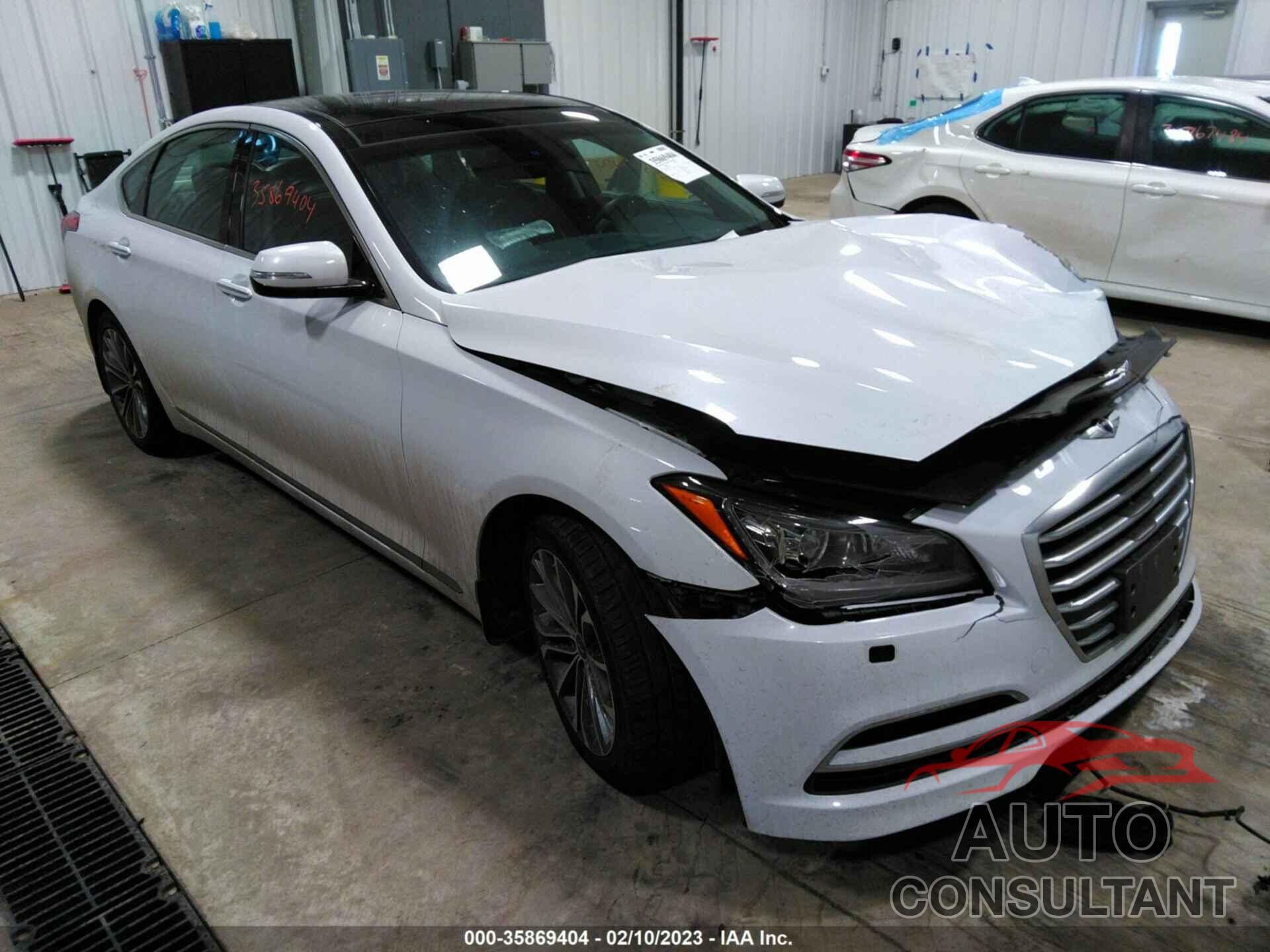 HYUNDAI GENESIS 2016 - KMHGN4JE7GU134911