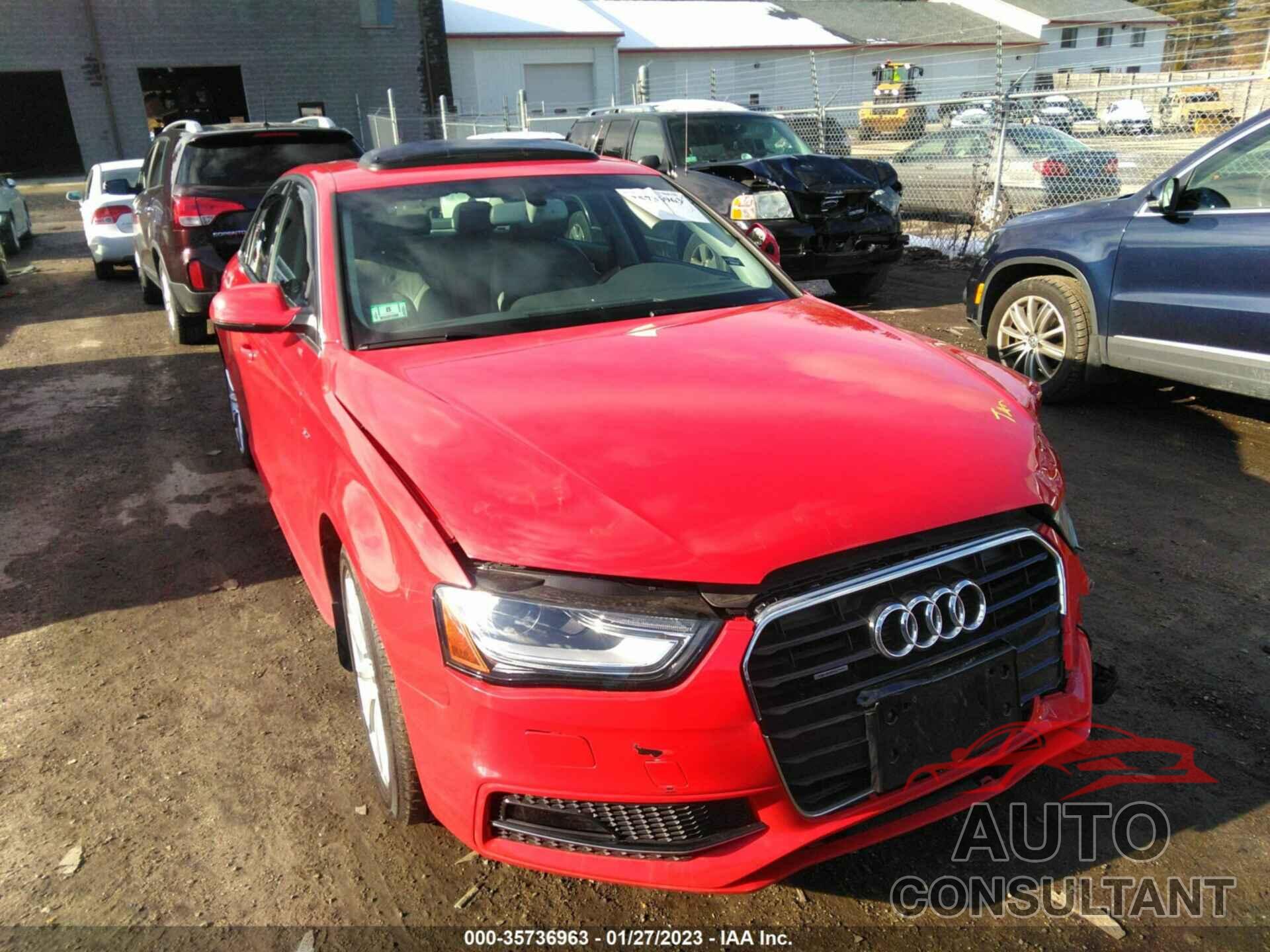 AUDI A4 2015 - WAUFFAFLXFN033838