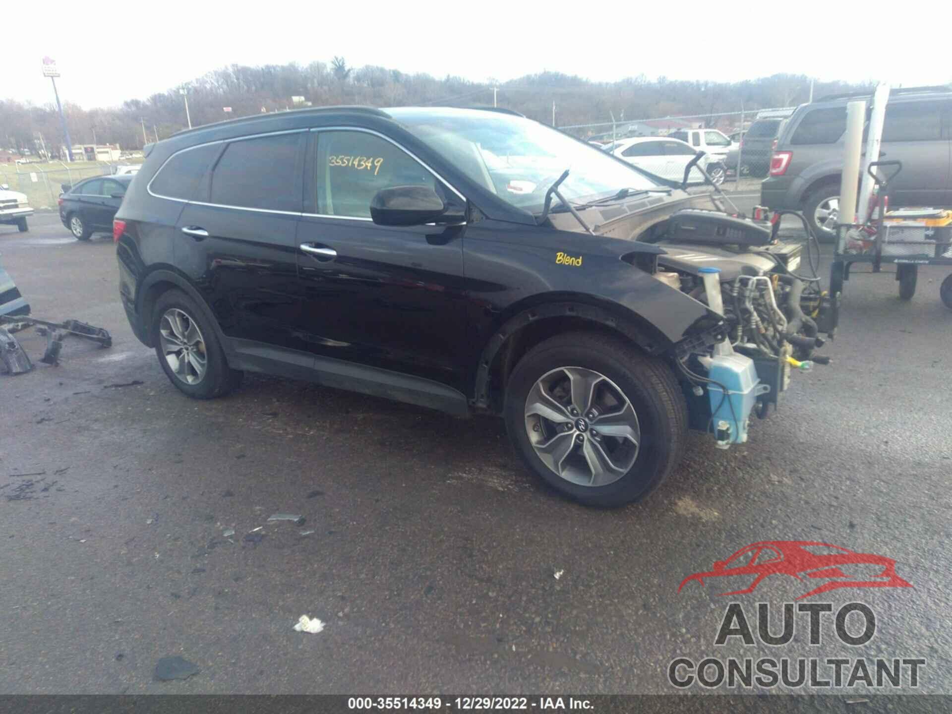 HYUNDAI SANTA FE 2016 - KM8SMDHF7GU161330