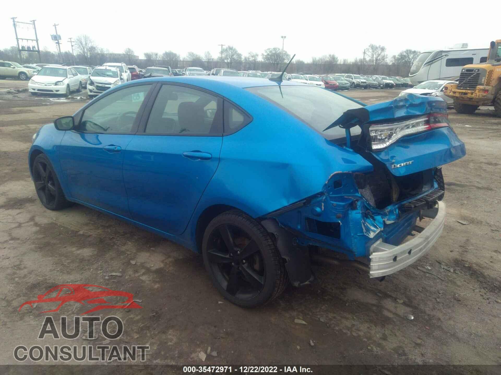 DODGE DART 2015 - 1C3CDFBB6FD422220