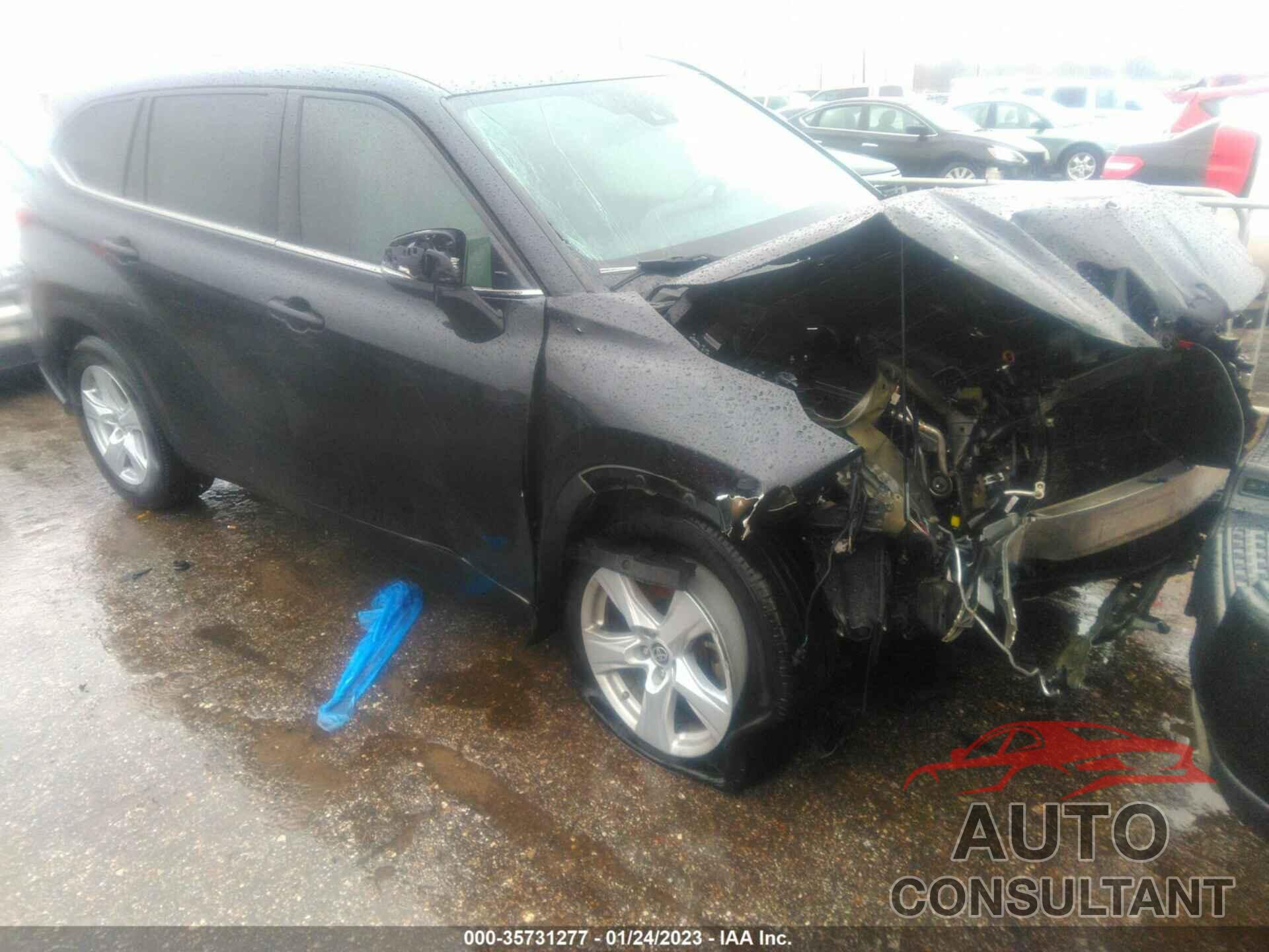 TOYOTA HIGHLANDER 2020 - 5TDCZRAH6LS015986