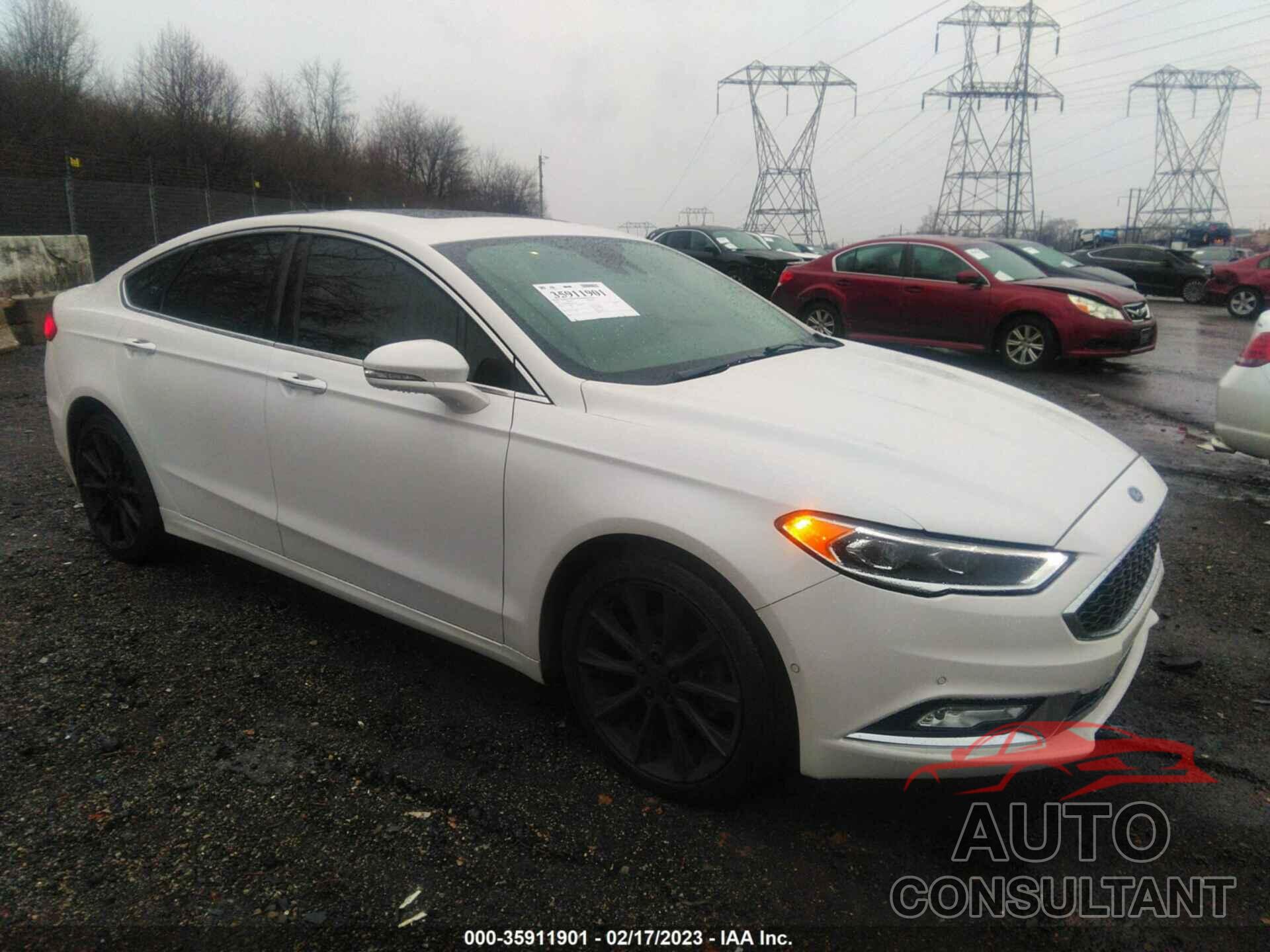 FORD FUSION 2017 - 3FA6P0D9XHR243699