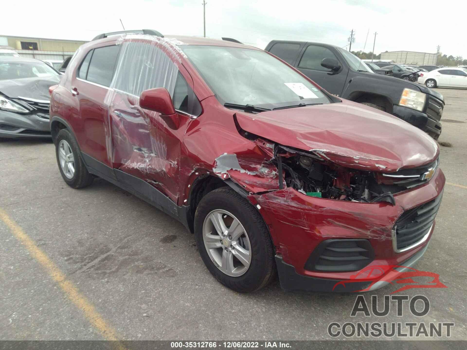 CHEVROLET TRAX 2019 - 3GNCJLSB1KL380067