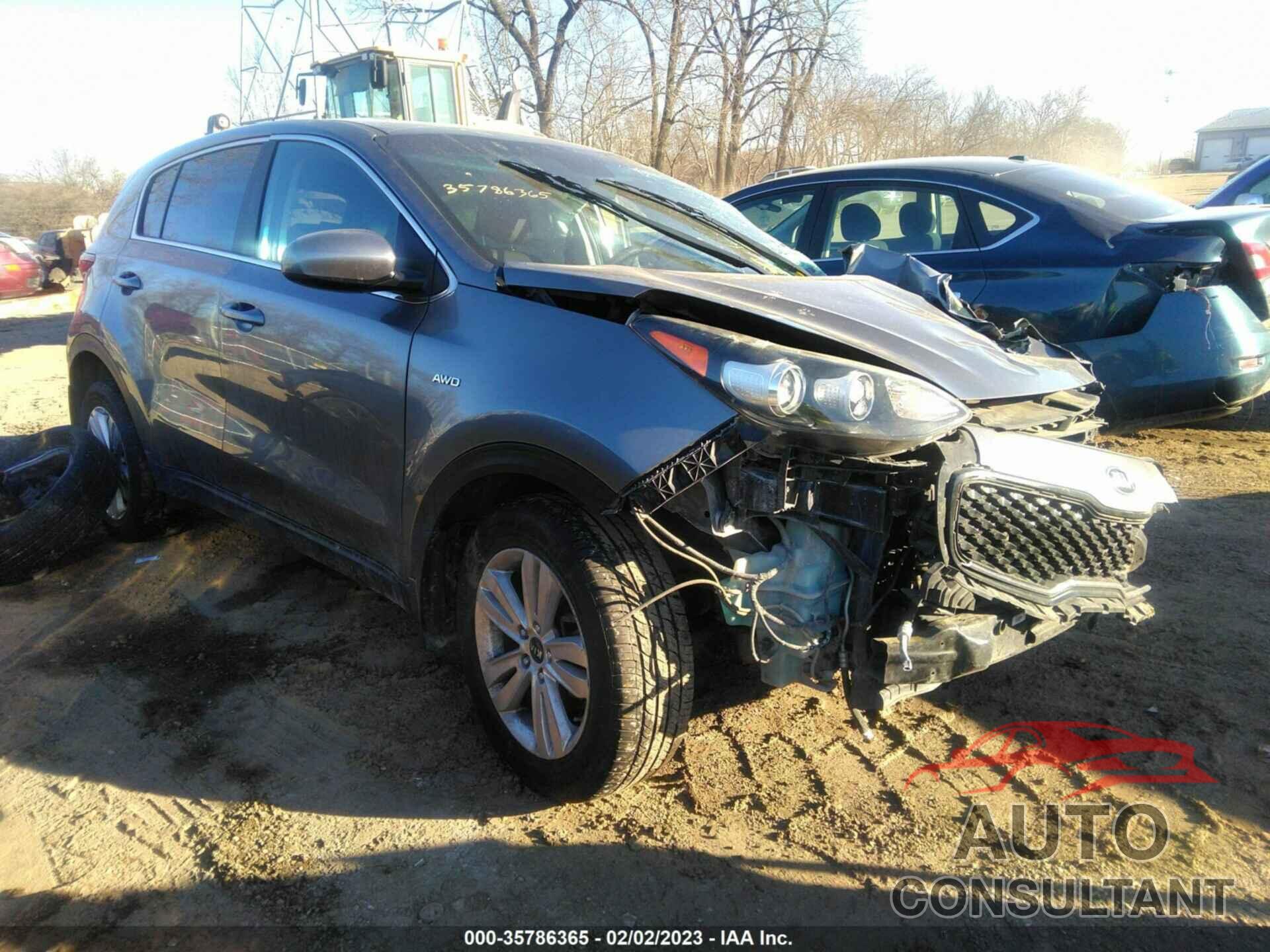 KIA SPORTAGE 2017 - KNDPMCAC3H7121900